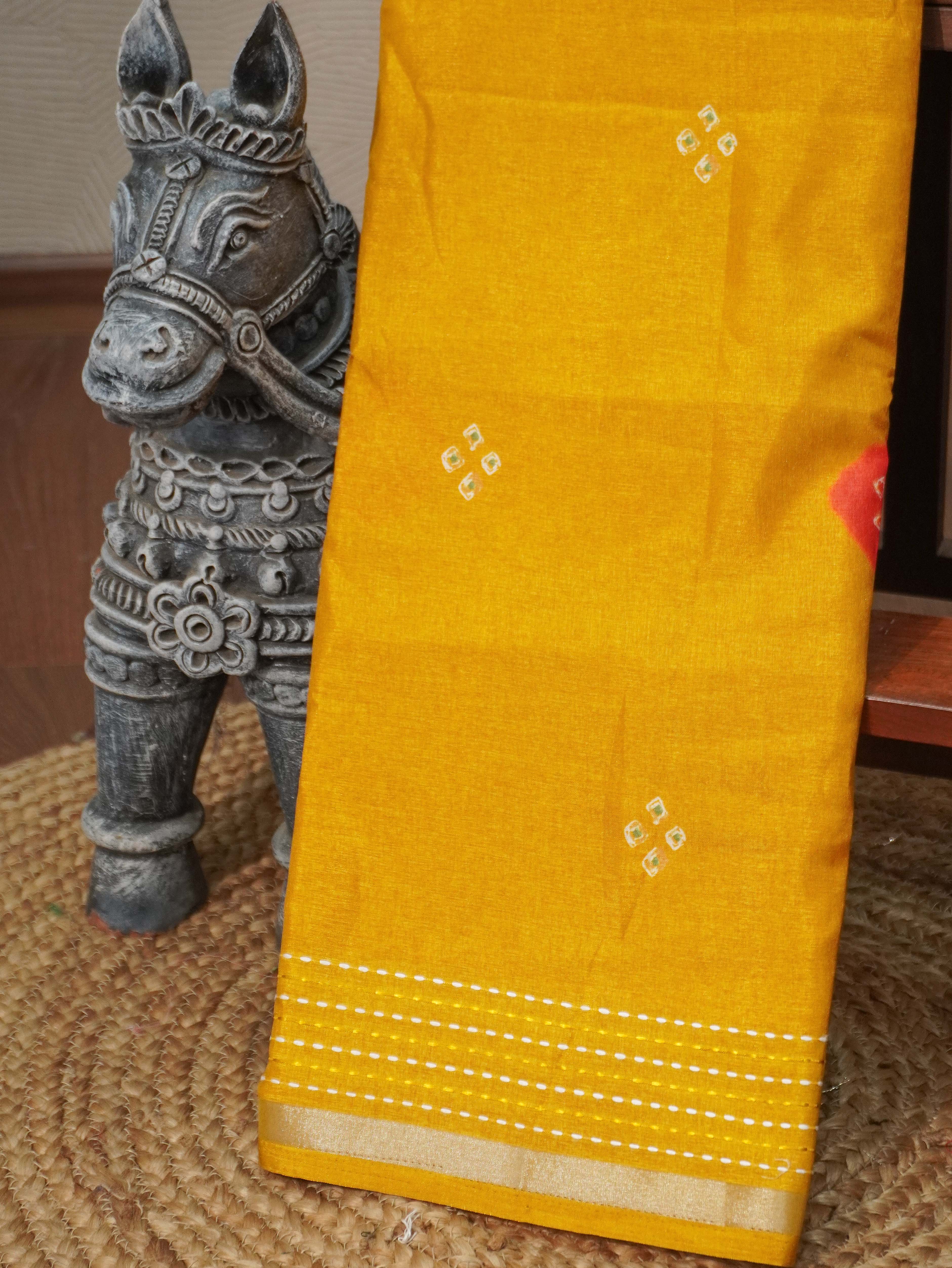 Printed Dola Saree | TTDS3274