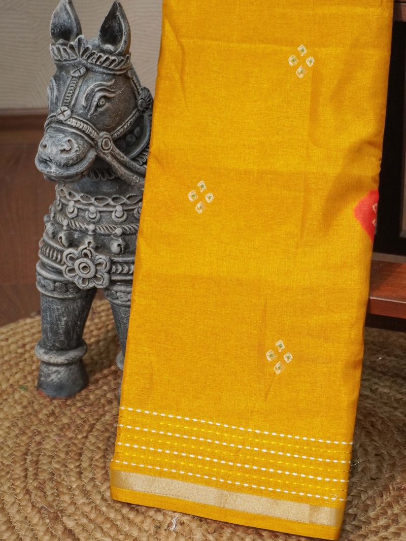 Printed Dola Saree | TTDS3274
