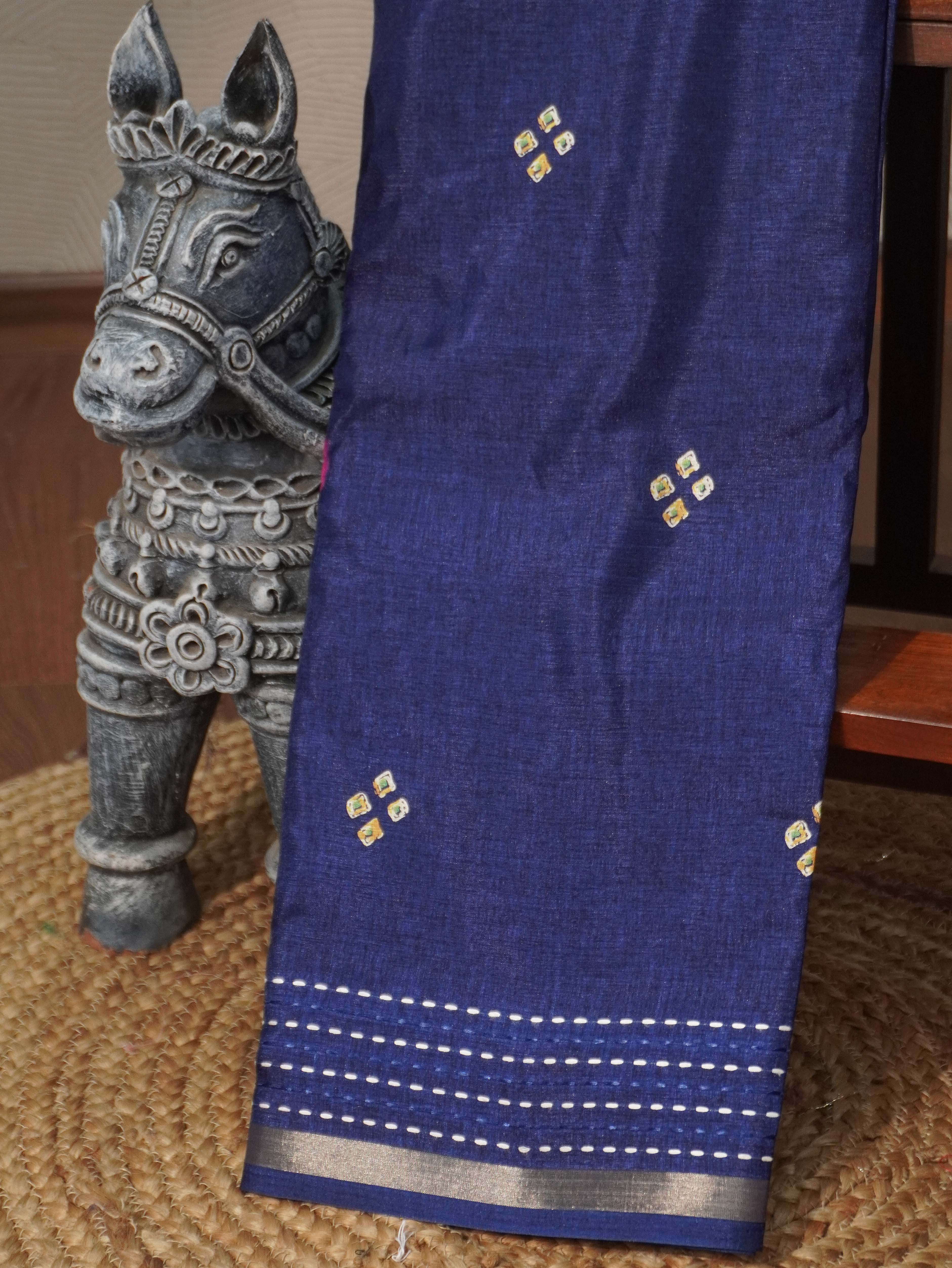 Printed Dola Saree | TTDS3274