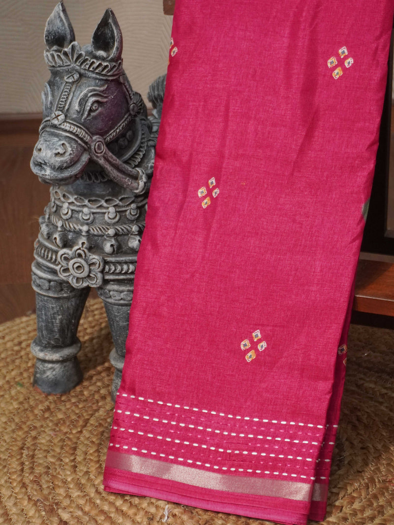 Printed Dola Saree | TTDS3274