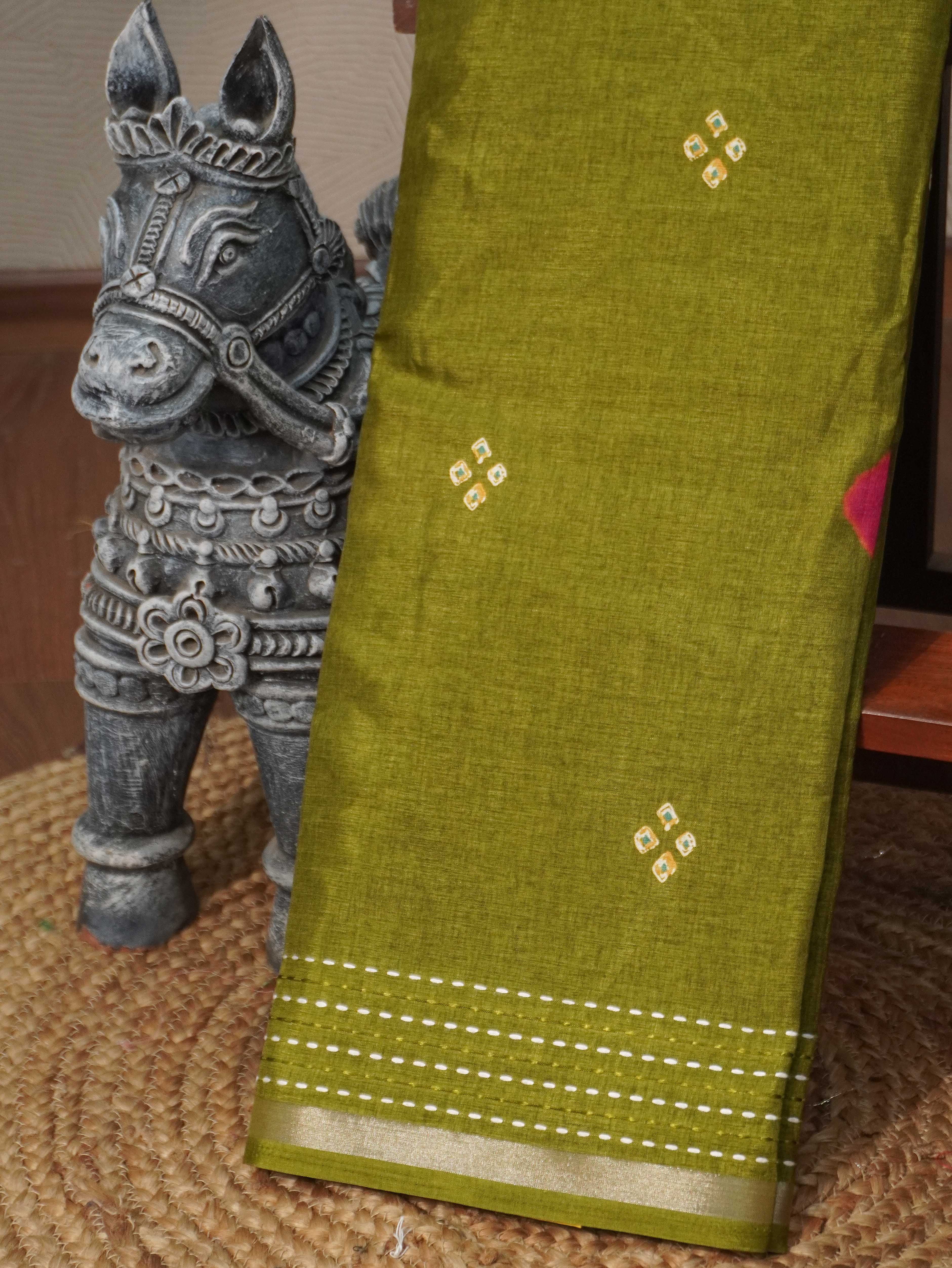 Printed Dola Saree | TTDS3274