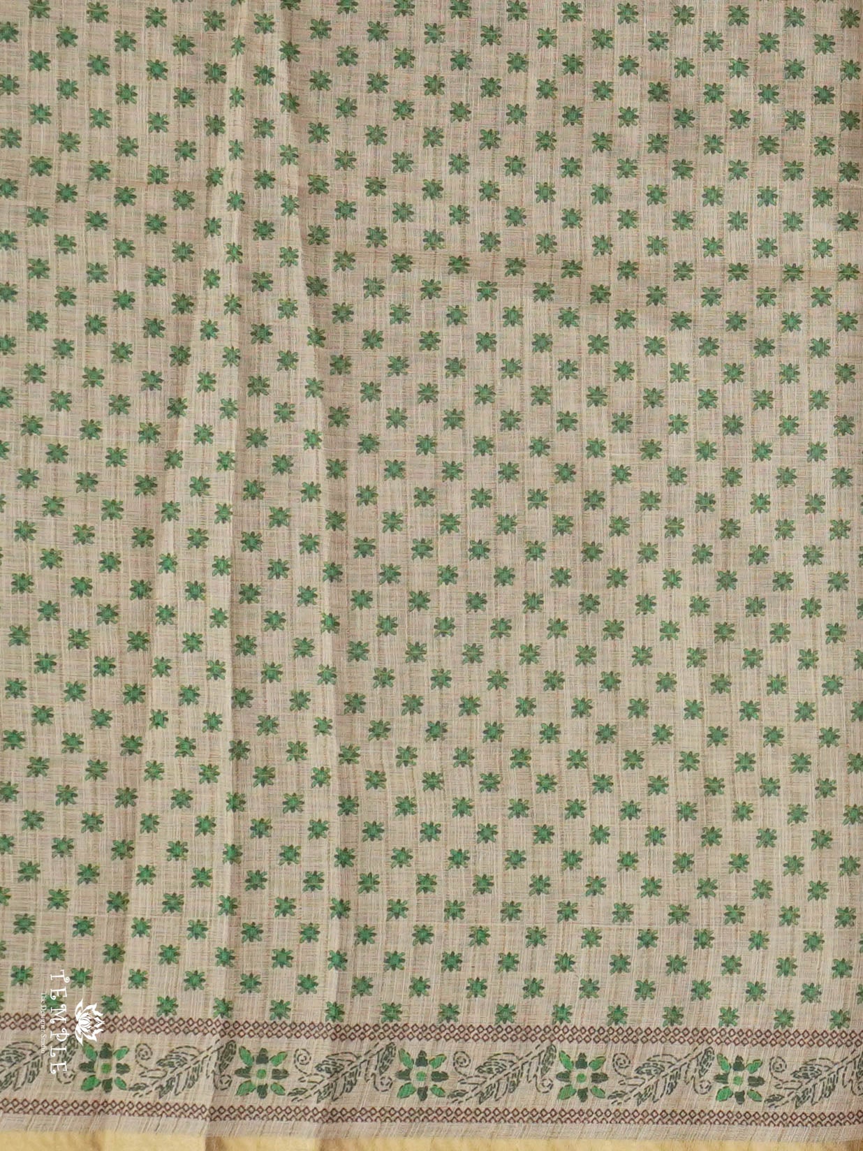 Linen Cotton Saree | TTDS2845