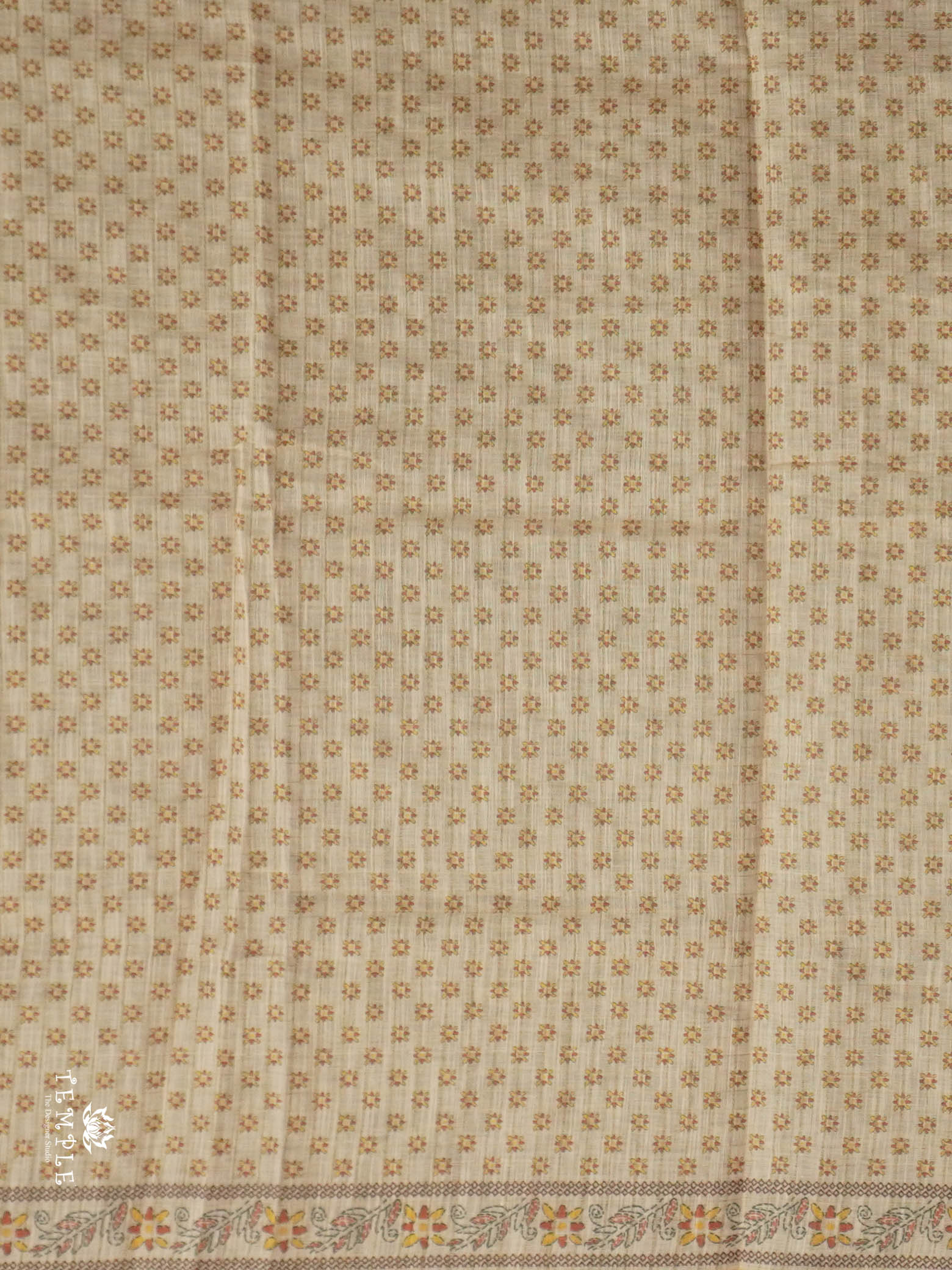 Linen Cotton Saree | TTDS2845