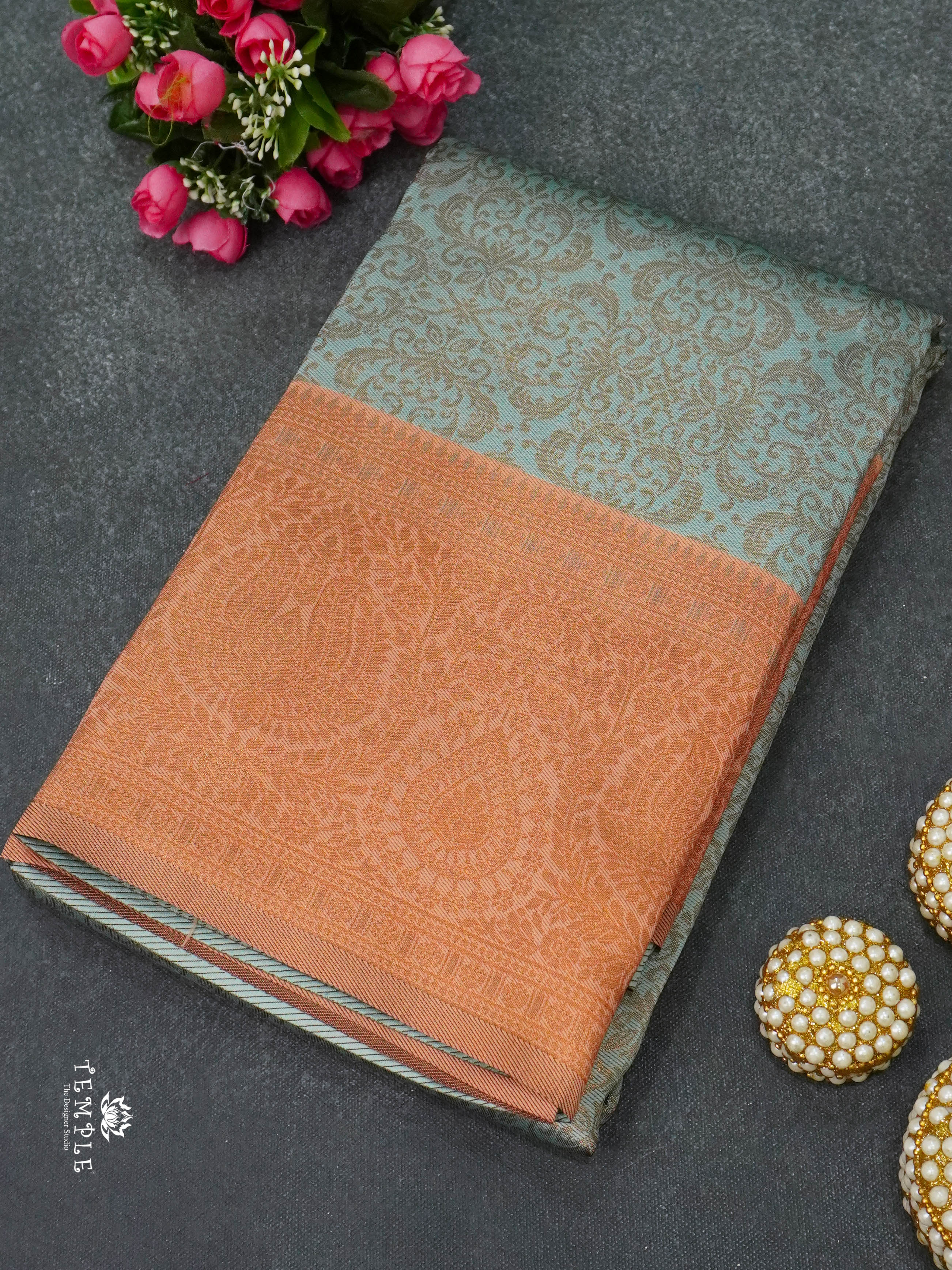 Semi Kanchi Silk Saree | TTDS1398