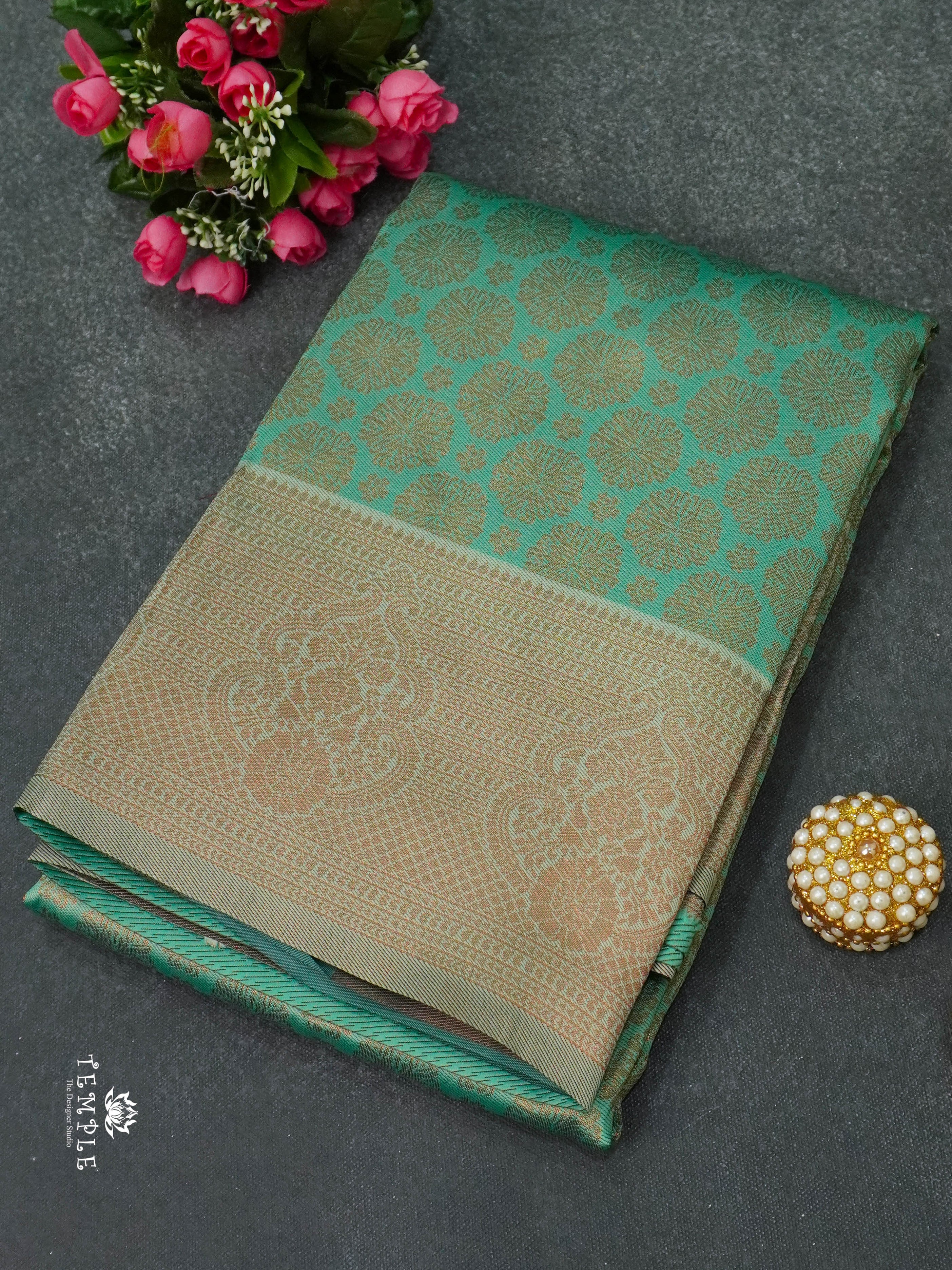 Semi Kanchi Silk Saree | TTDS1399