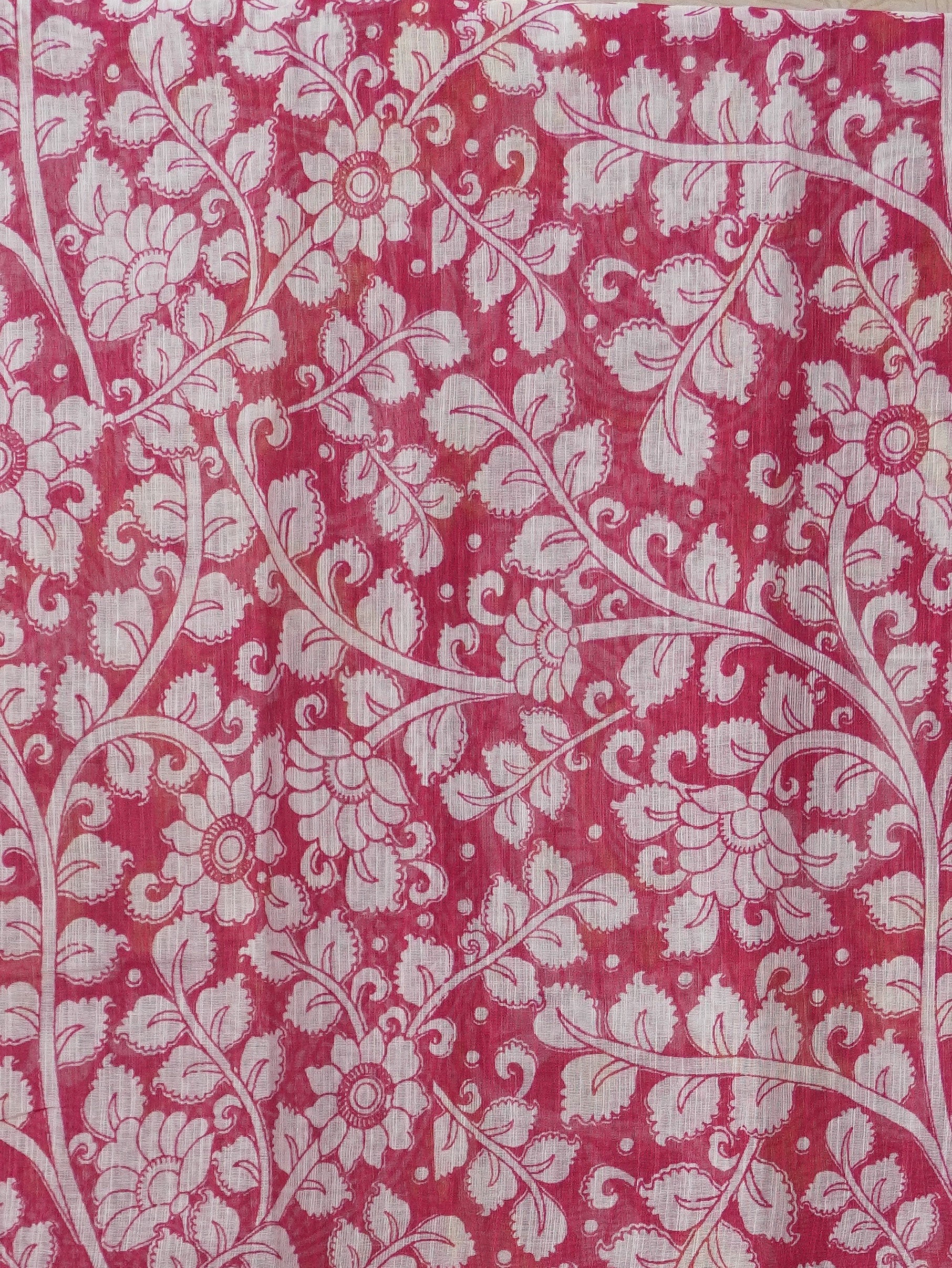 Linen Cotton Saree | TTDS3276