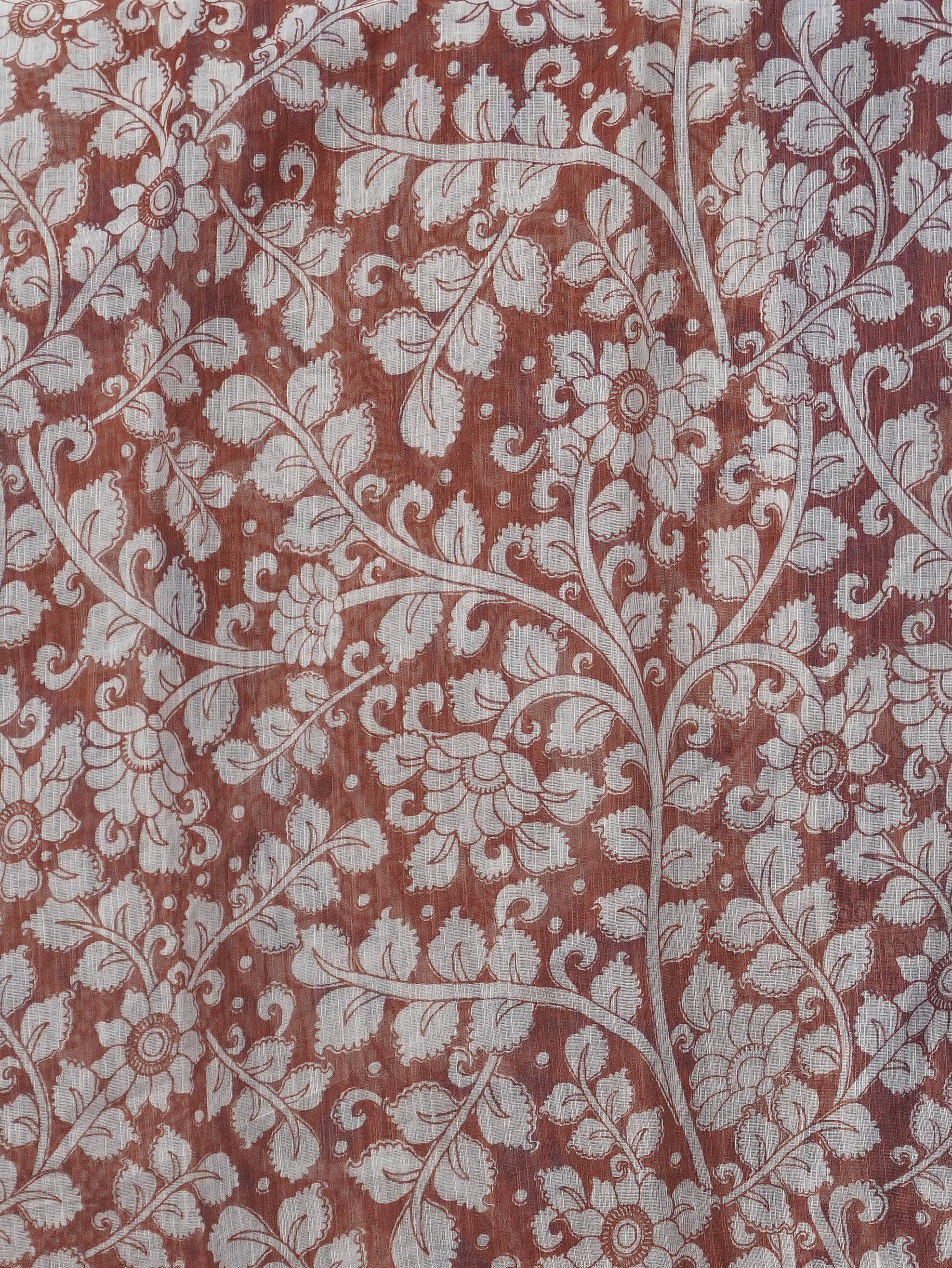 Linen Cotton Saree | TTDS3276