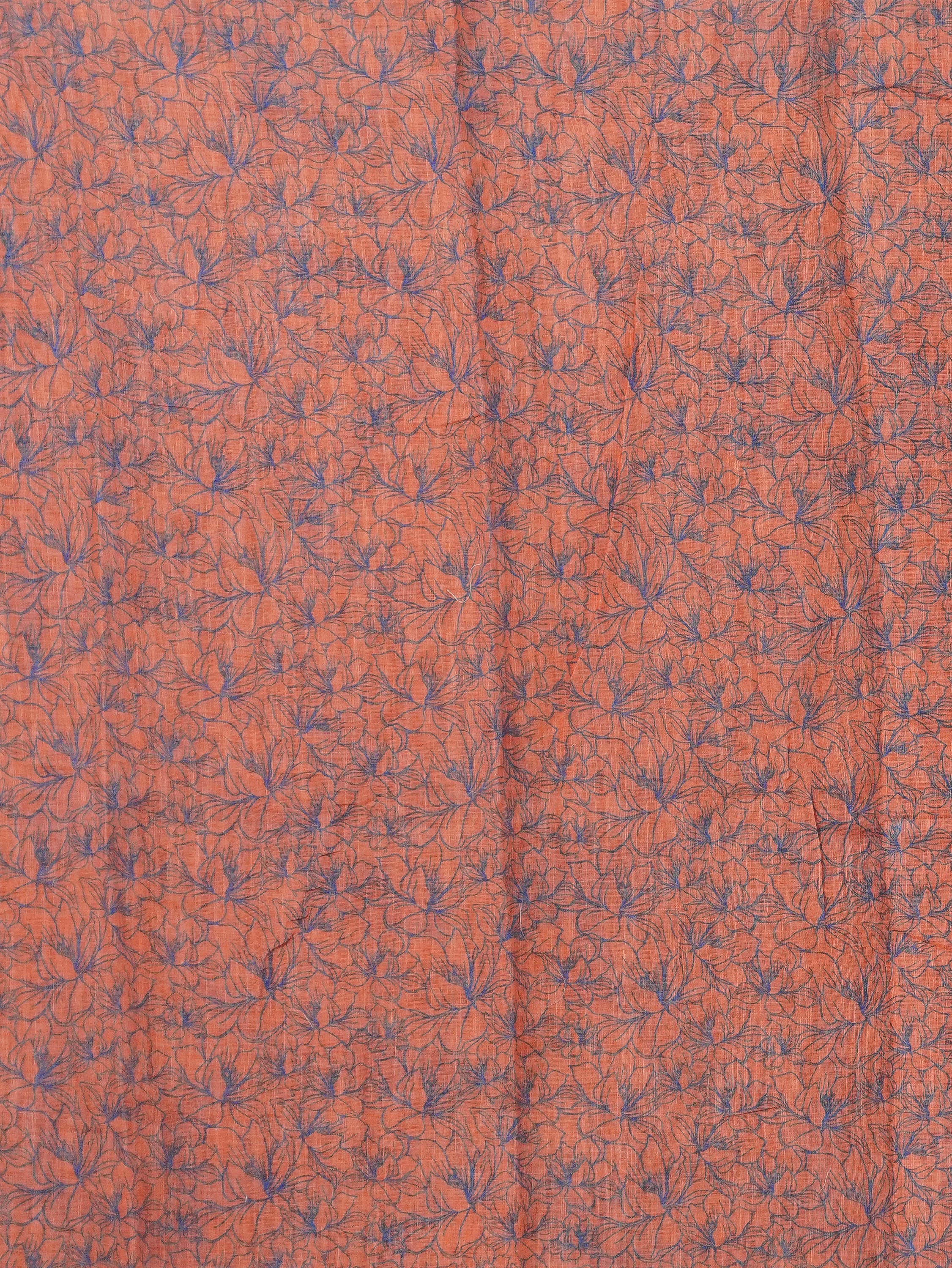 Linen Cotton Saree | TTDS3271