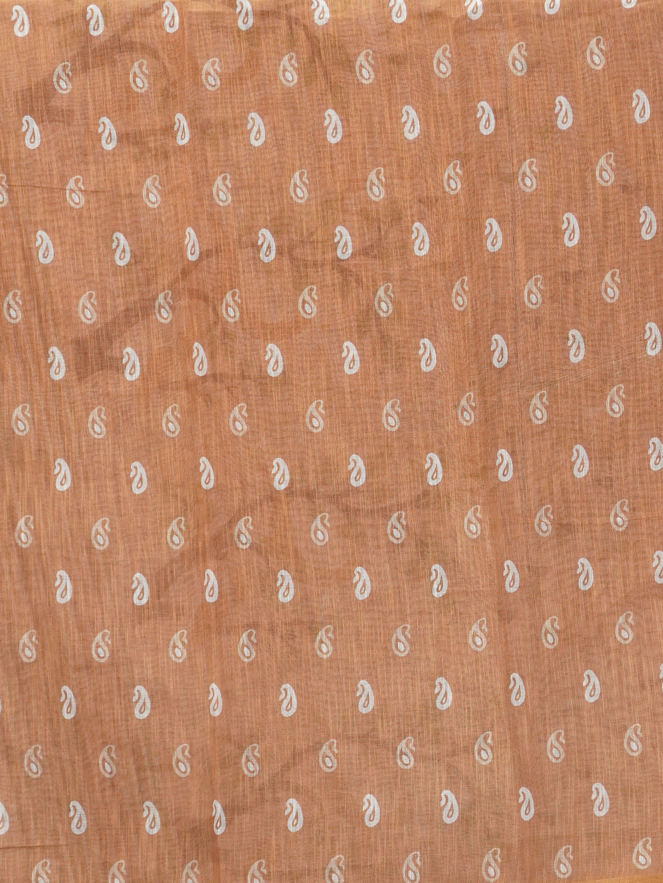 Linen Cotton Saree | TTDS3270