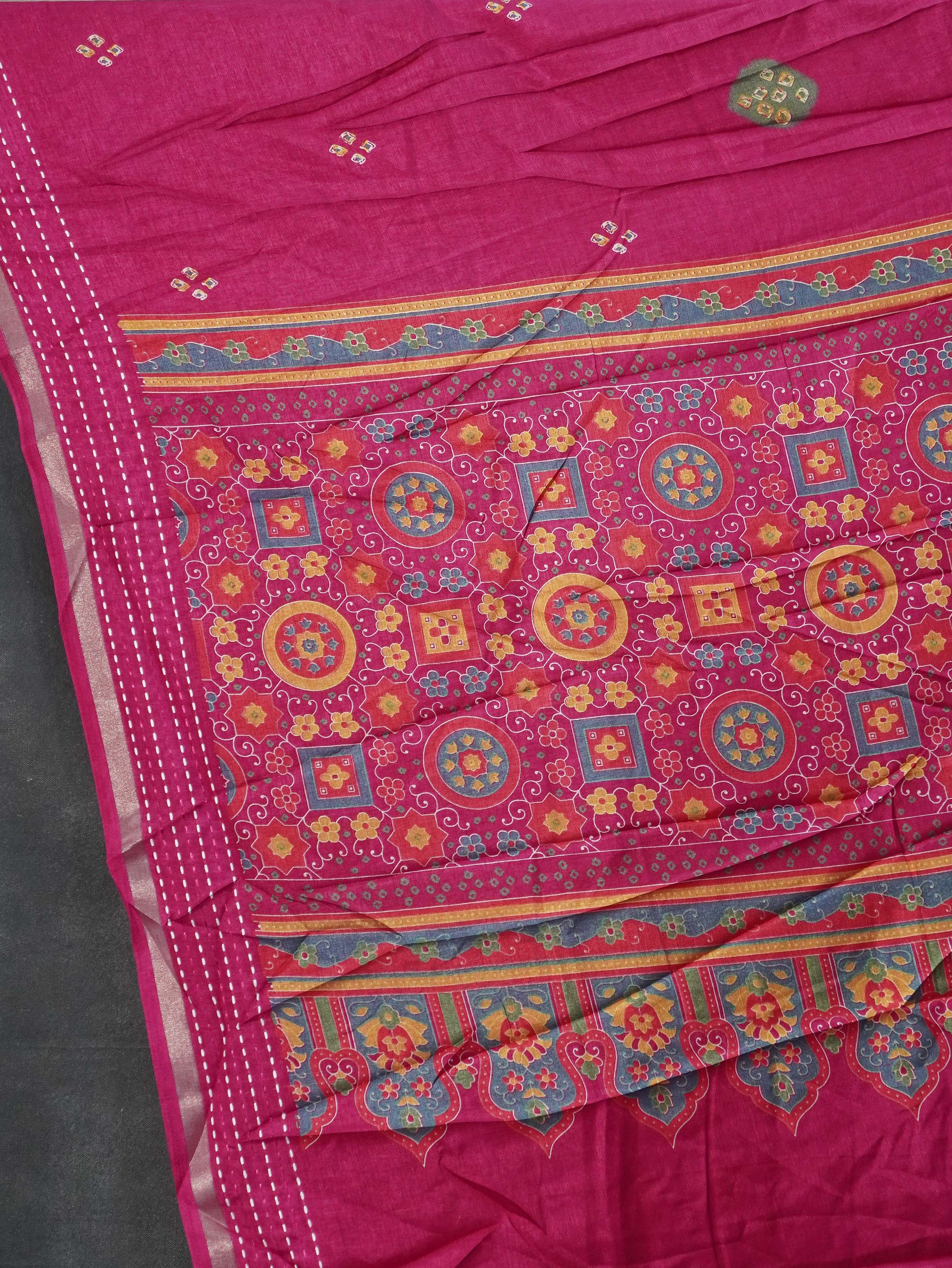 Printed Dola Saree | TTDS3274