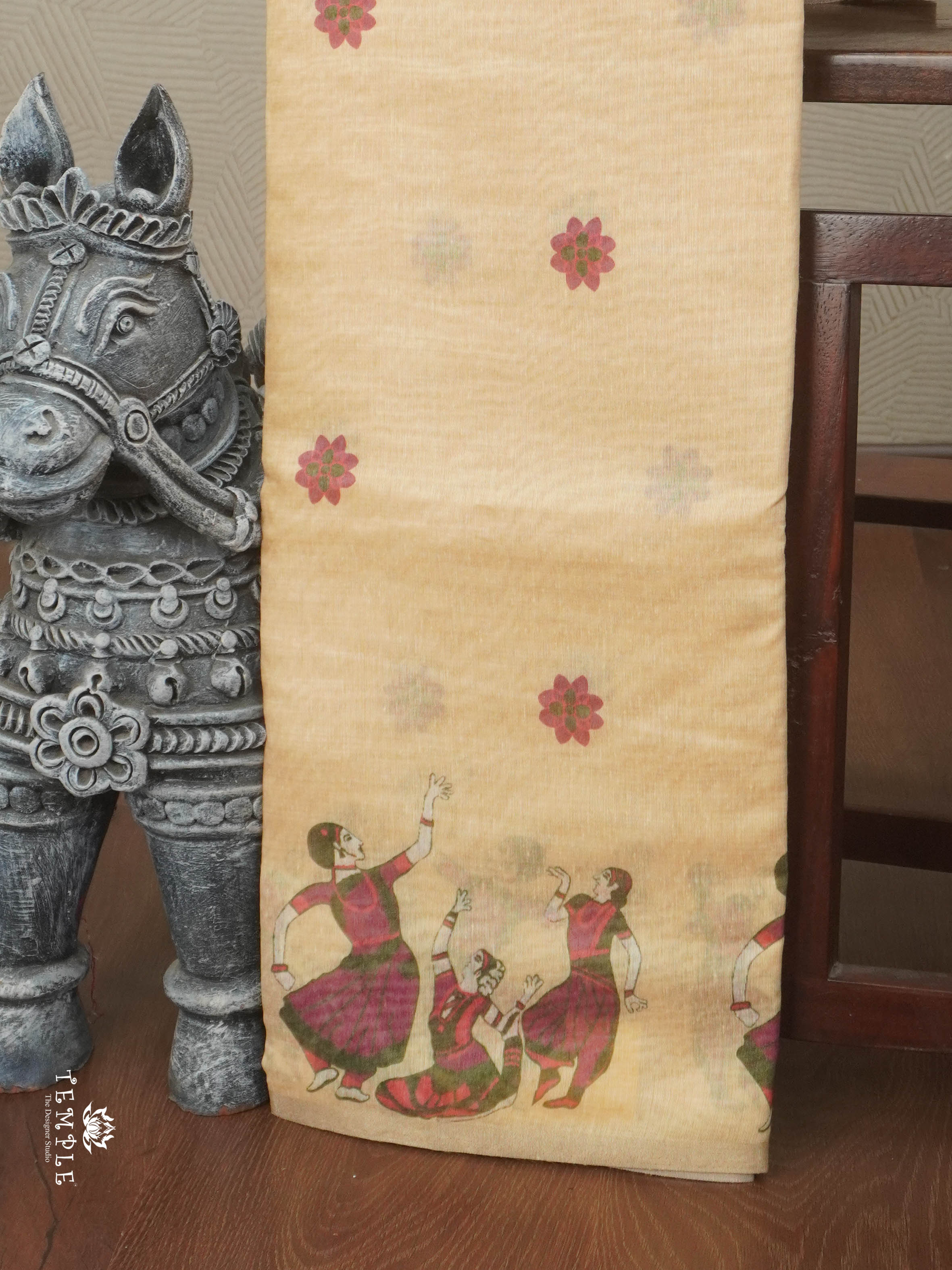 Chanderi Cotton Saree | TTDS2831