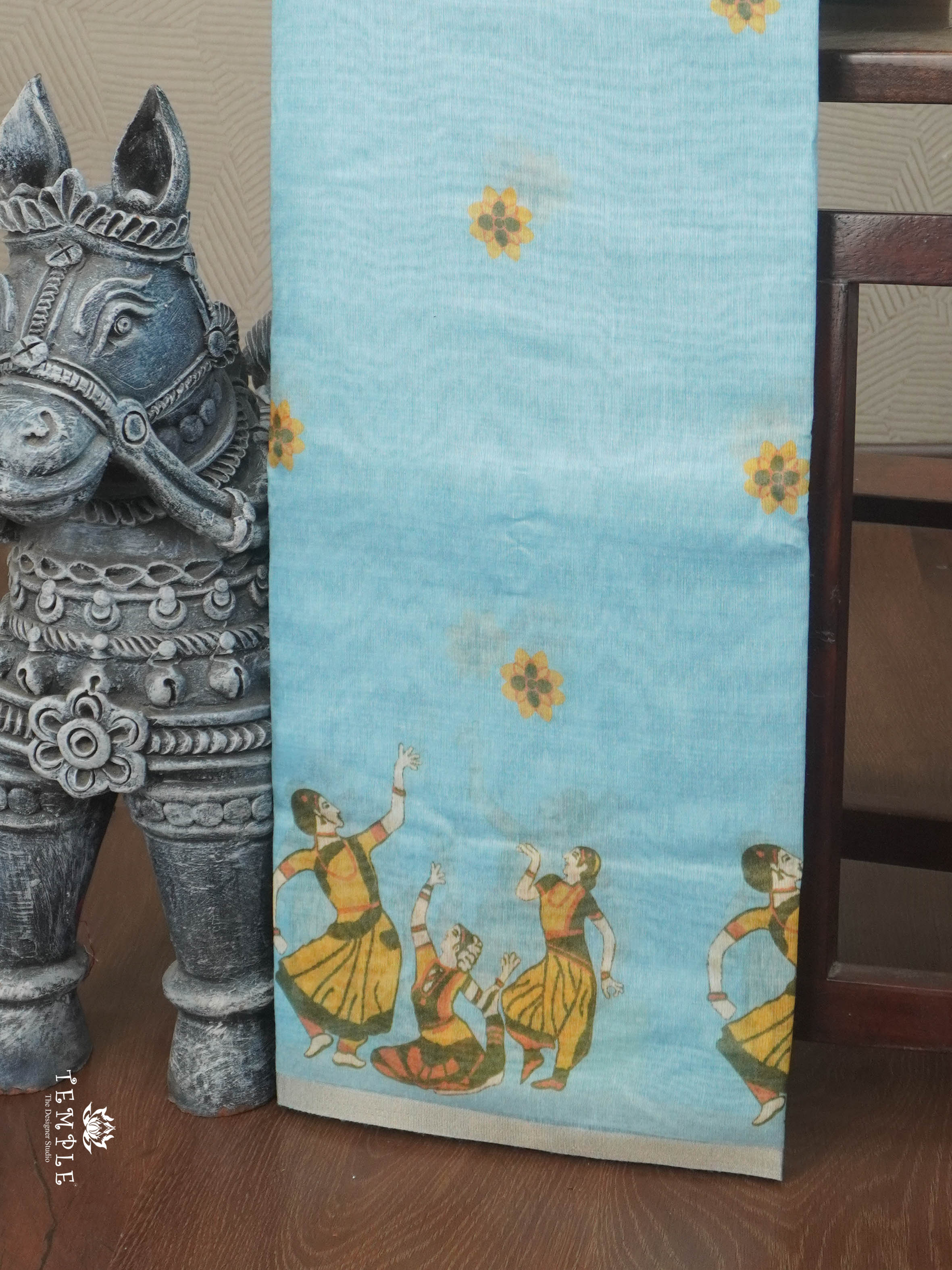 Chanderi Cotton Saree | TTDS2831