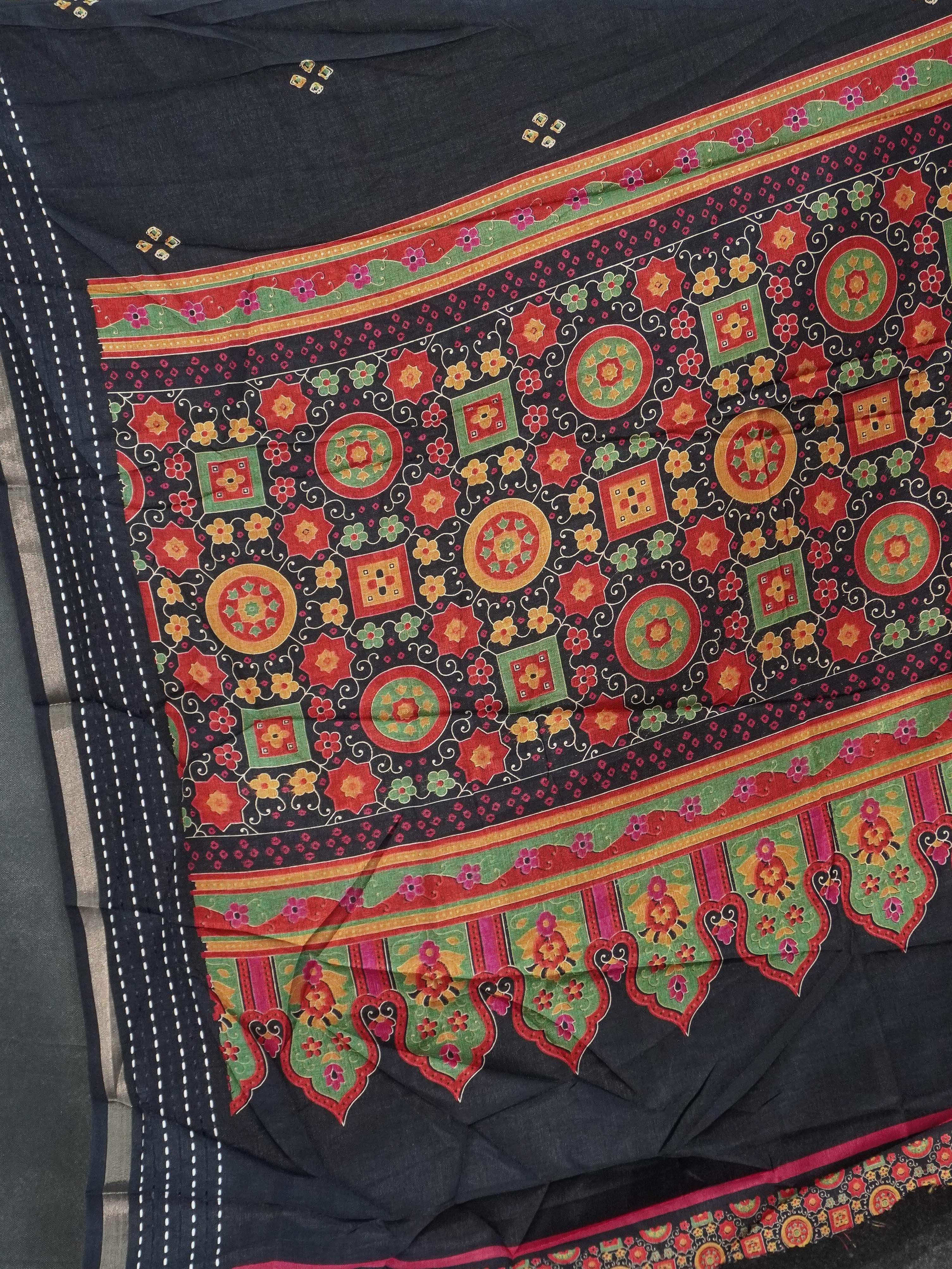 Printed Dola Saree | TTDS3274