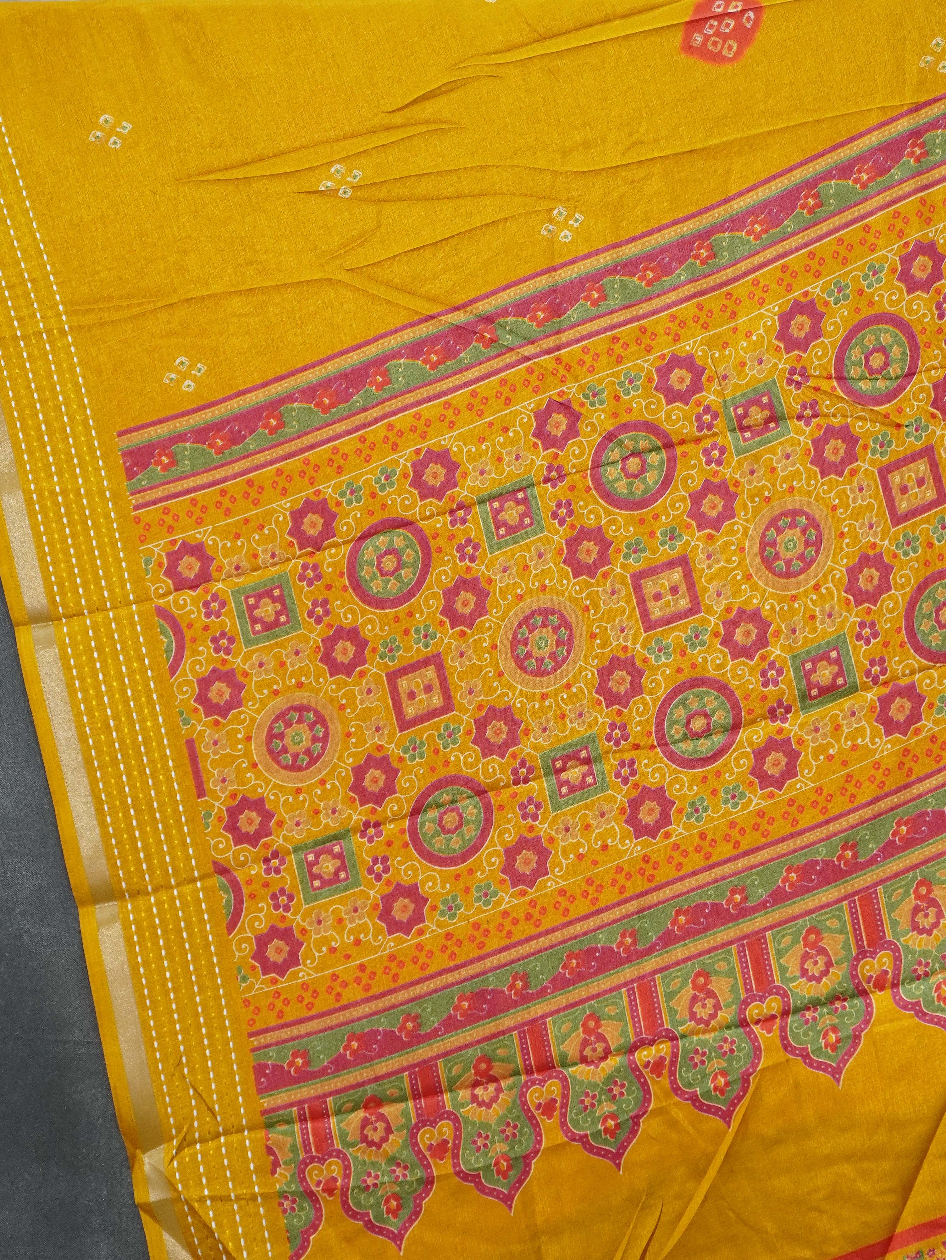Printed Dola Saree | TTDS3274