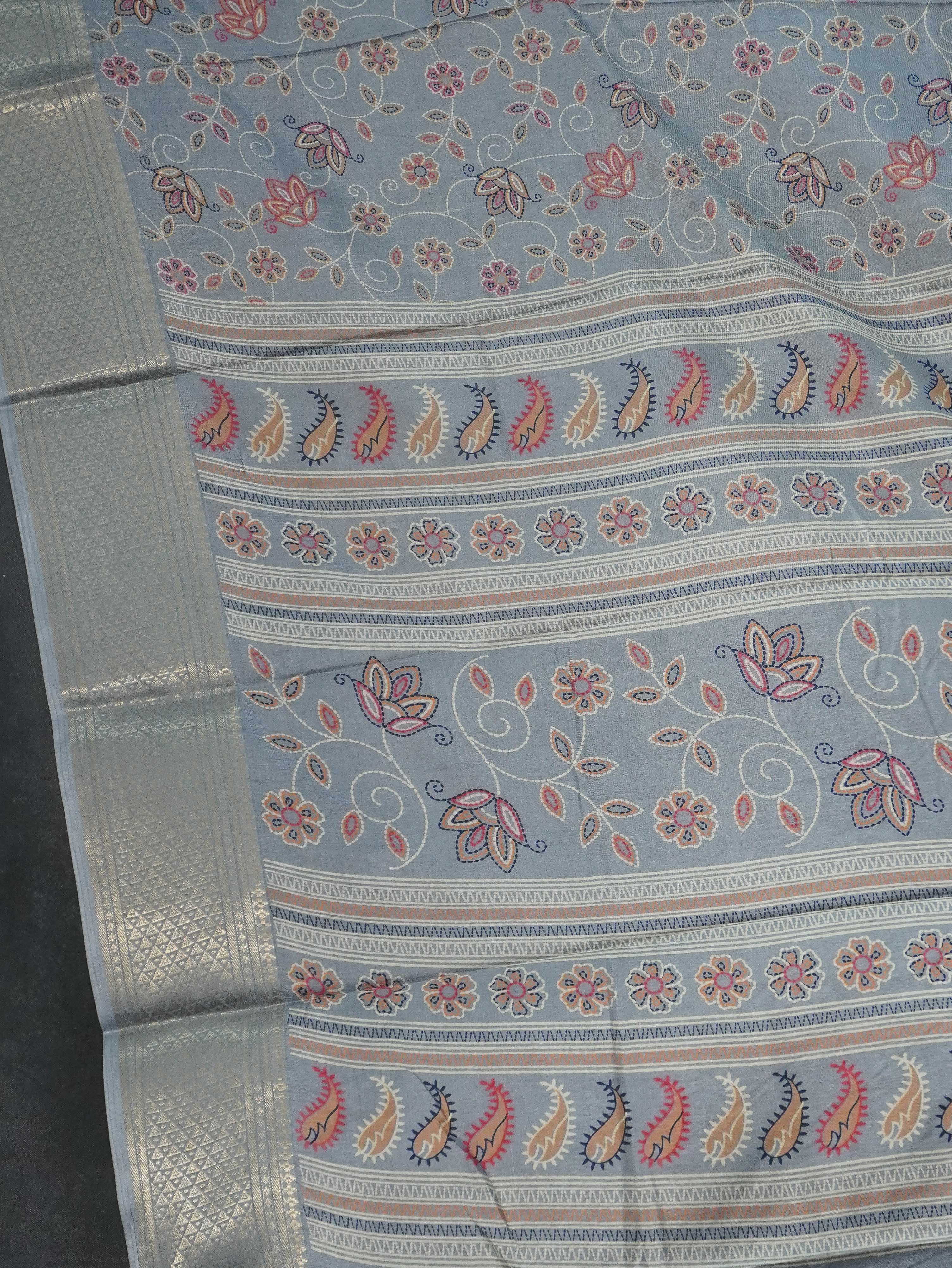 Printed Dola Saree | TTDS3259
