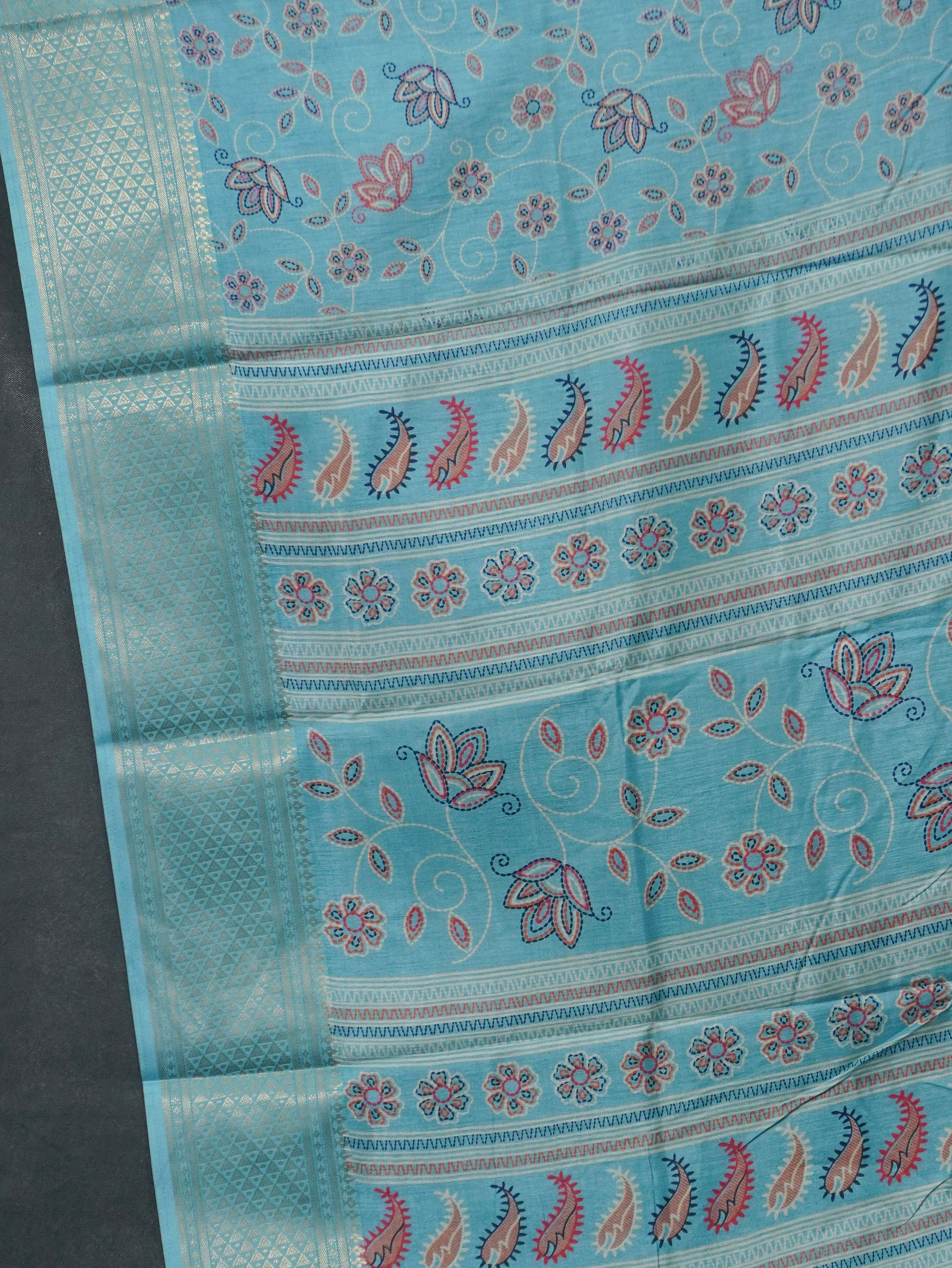 Printed Dola Saree | TTDS3259