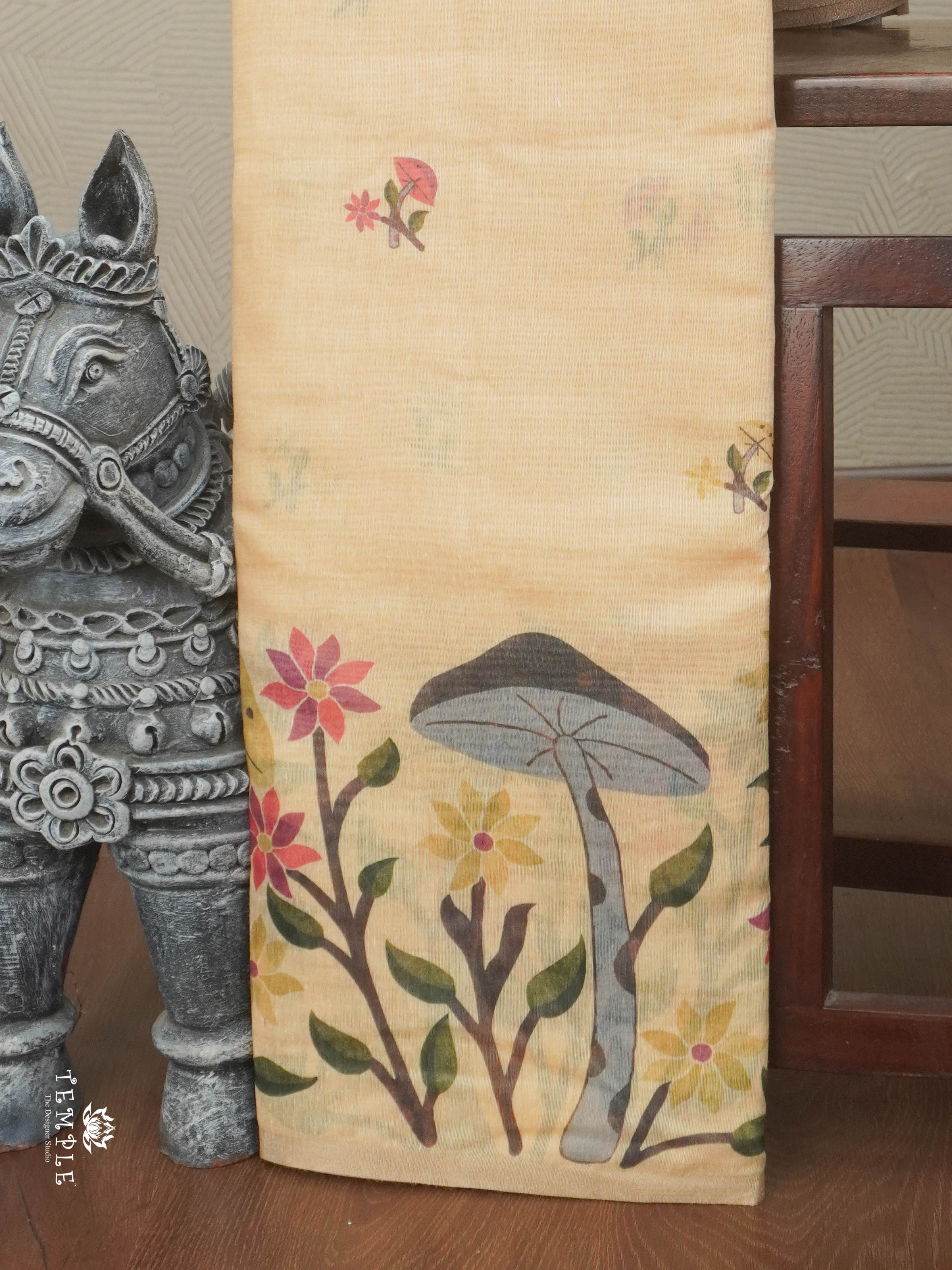 Chanderi Cotton Saree | TTDS2836