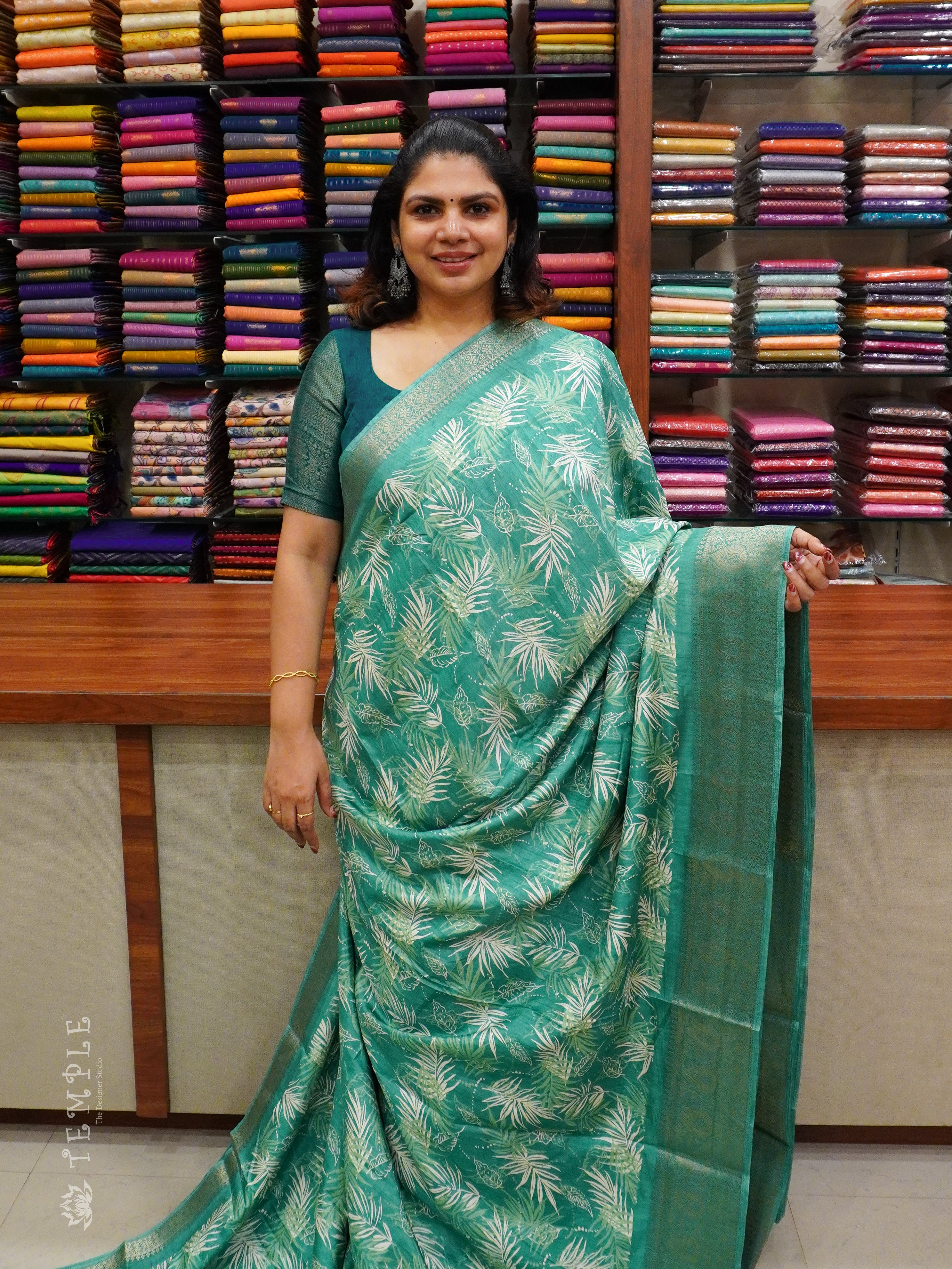 Tropical Printed Saree | TTDS428 | PRE BOOKING