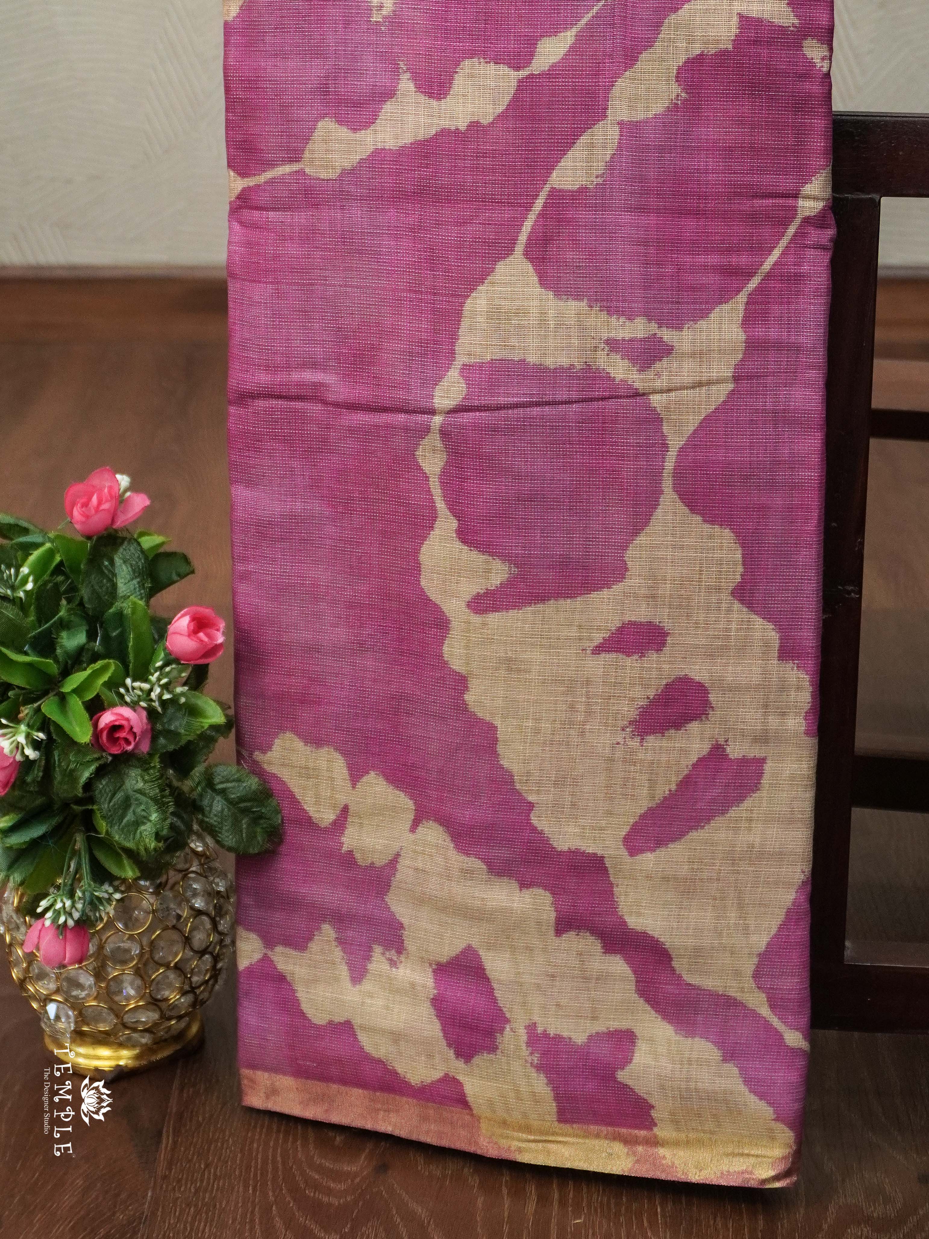 Chanderi Cotton Saree | TTDS2356