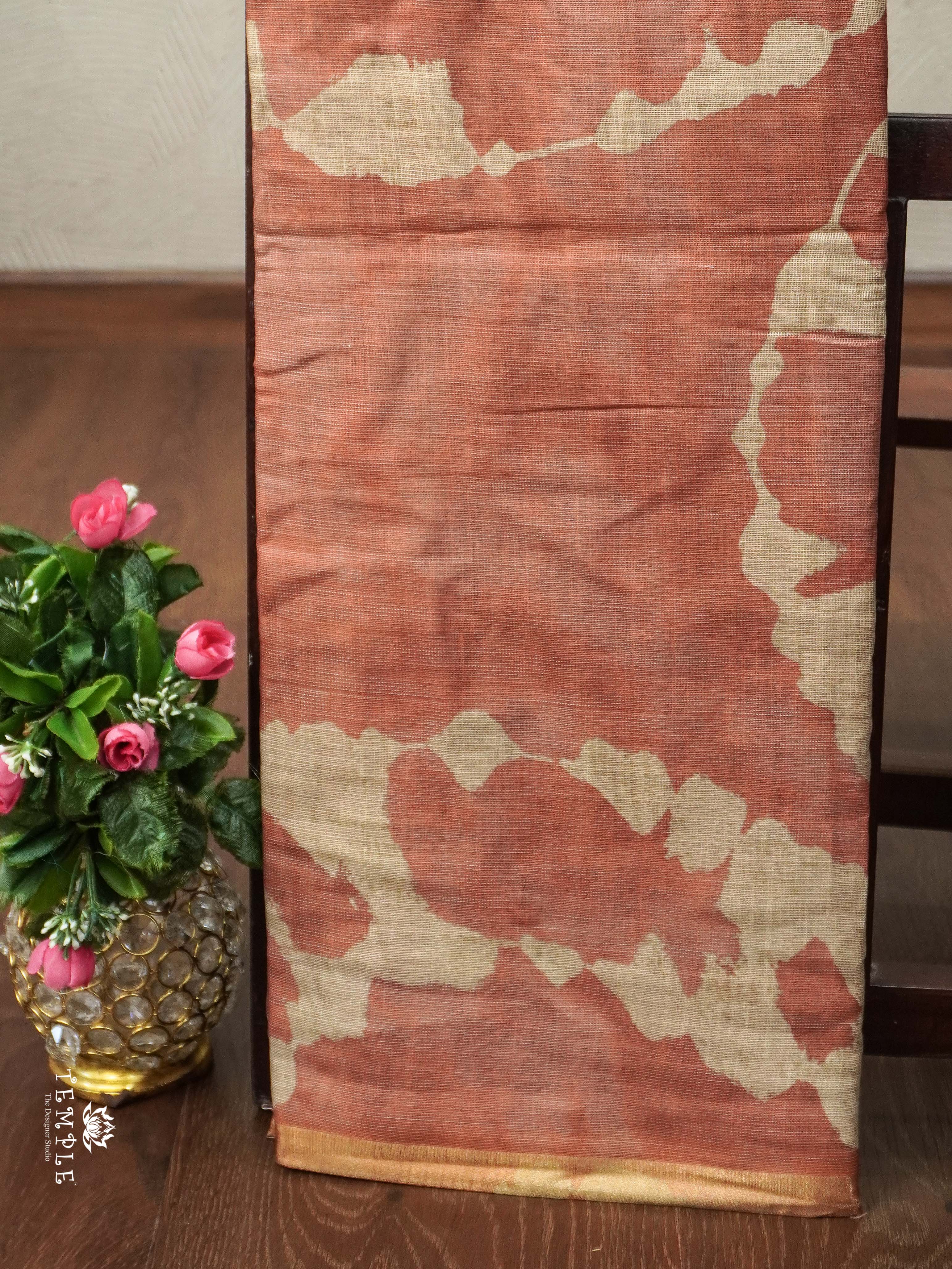 Chanderi Cotton Saree | TTDS2356
