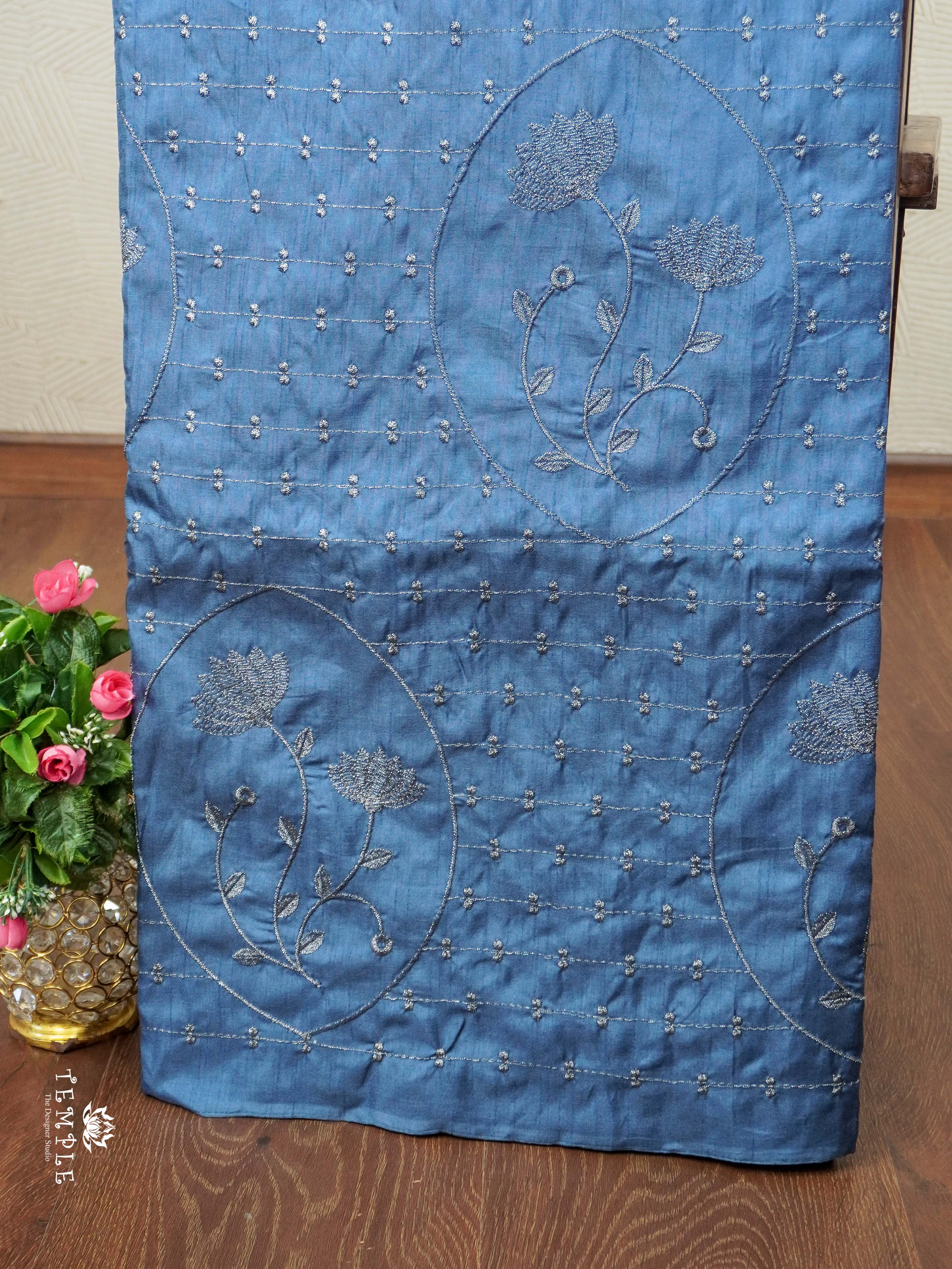 Raw Silk Saree With Zari Work | TTDS2358