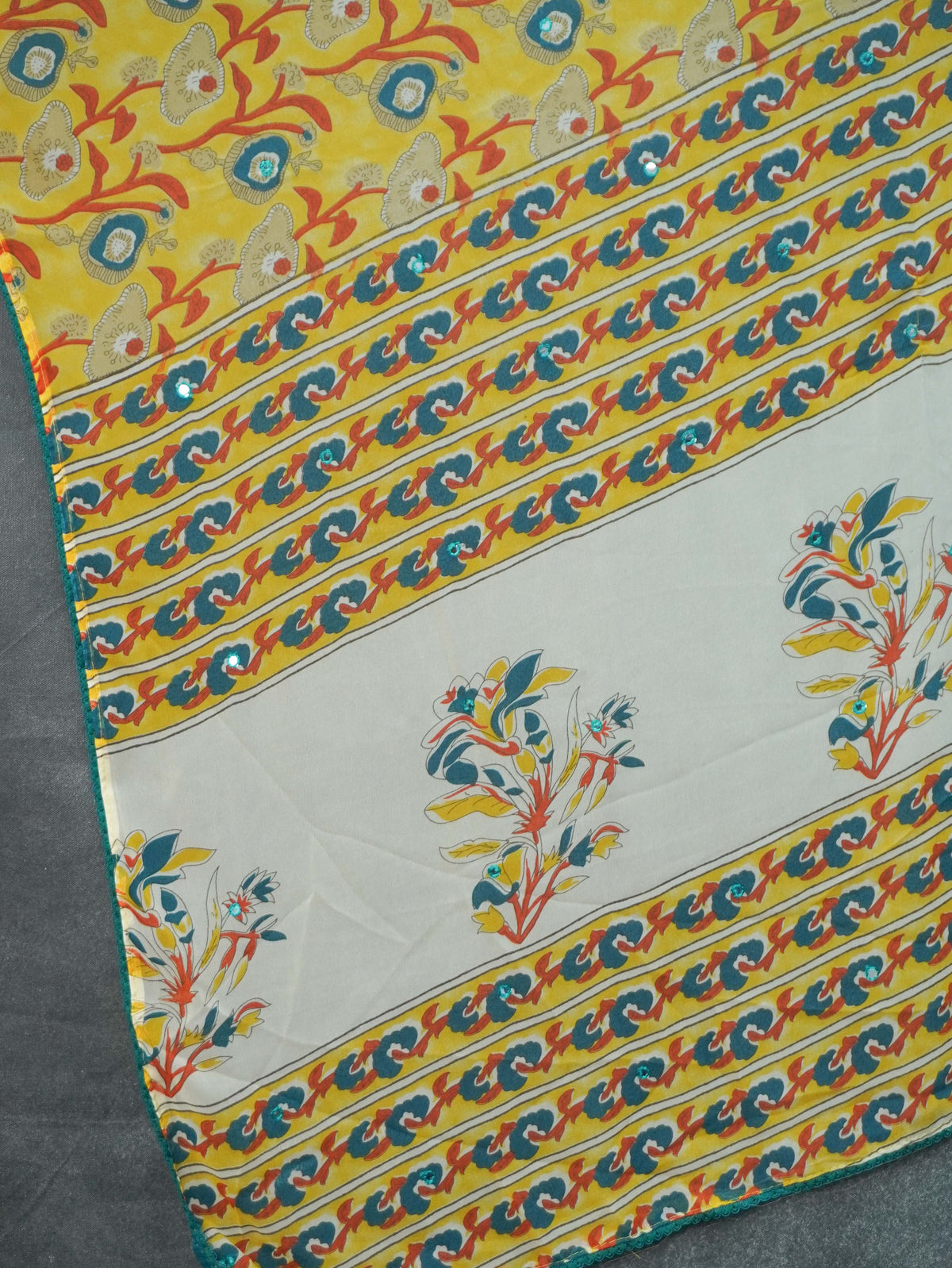 Printed Chiffon Saree | TTDS3579