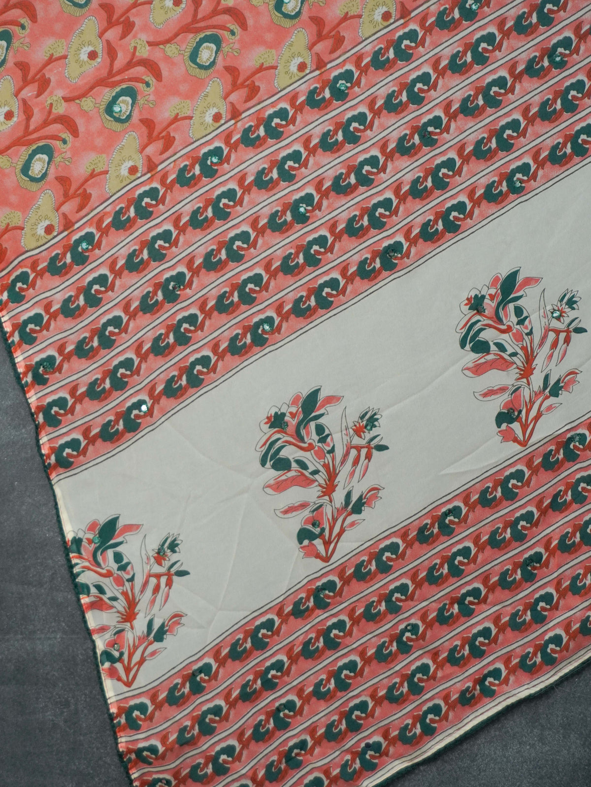 Printed Chiffon Saree | TTDS3579