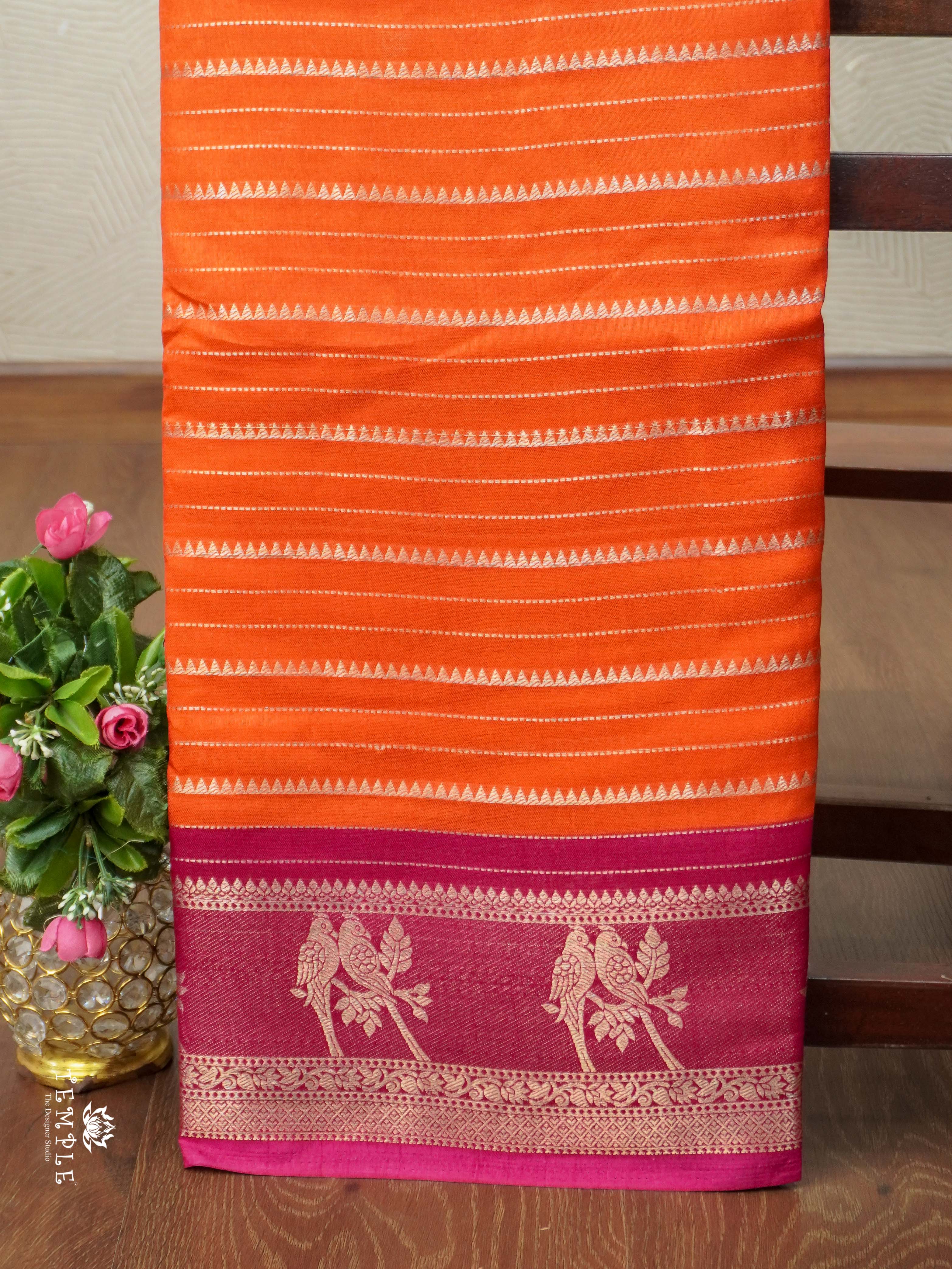 Semi Tussar Saree | TTDS2335