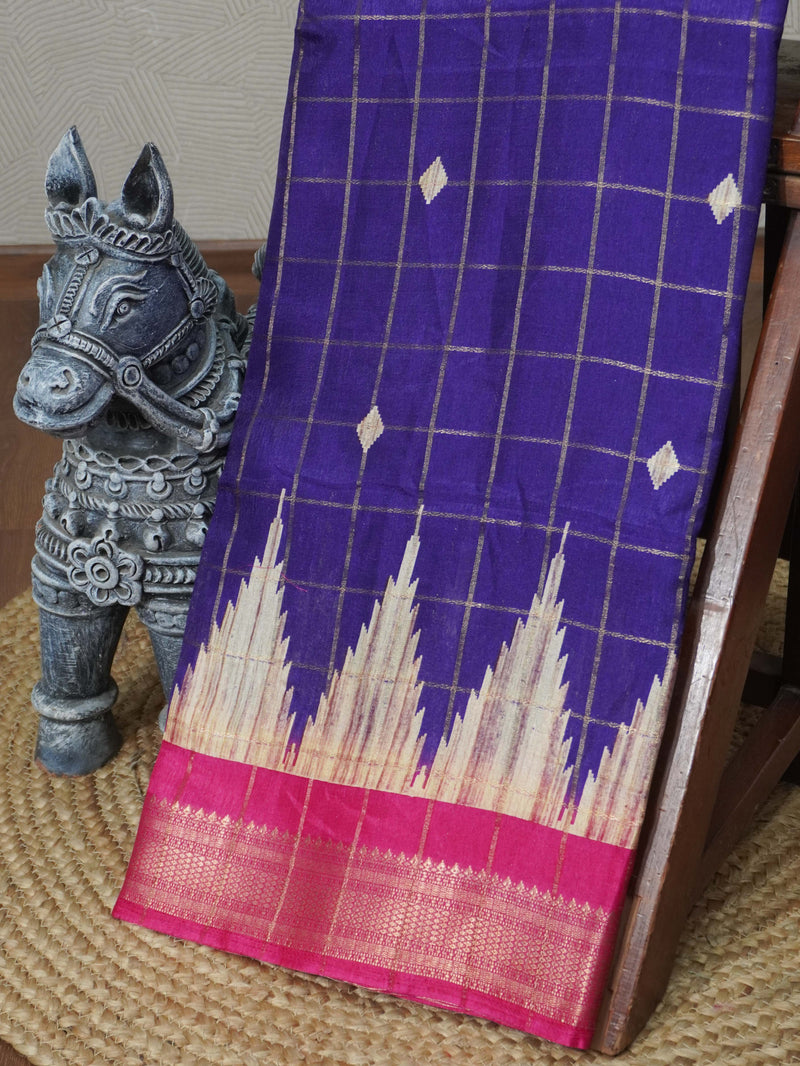 Linen Cotton Saree | TTDS3307