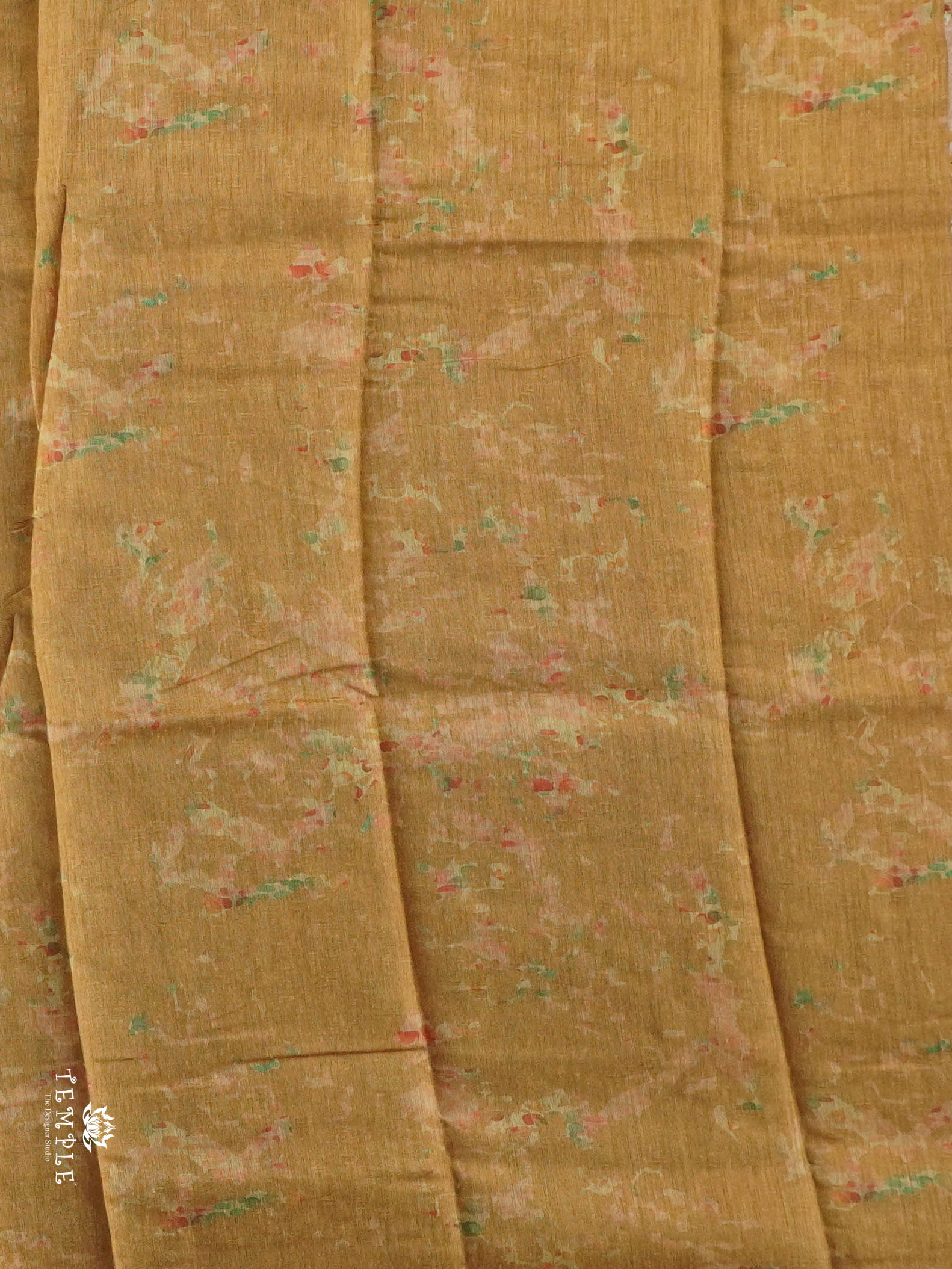 Floral Chanderi Cotton Saree | TTDS2843