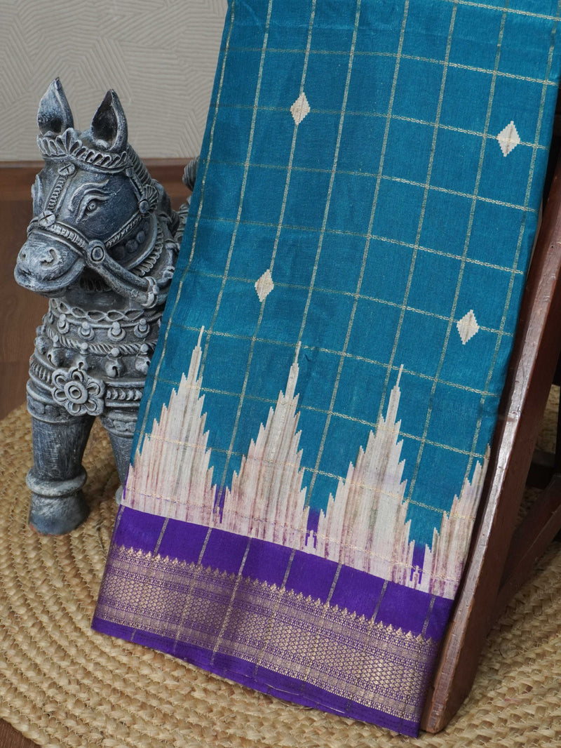 Linen Cotton Saree | TTDS3307