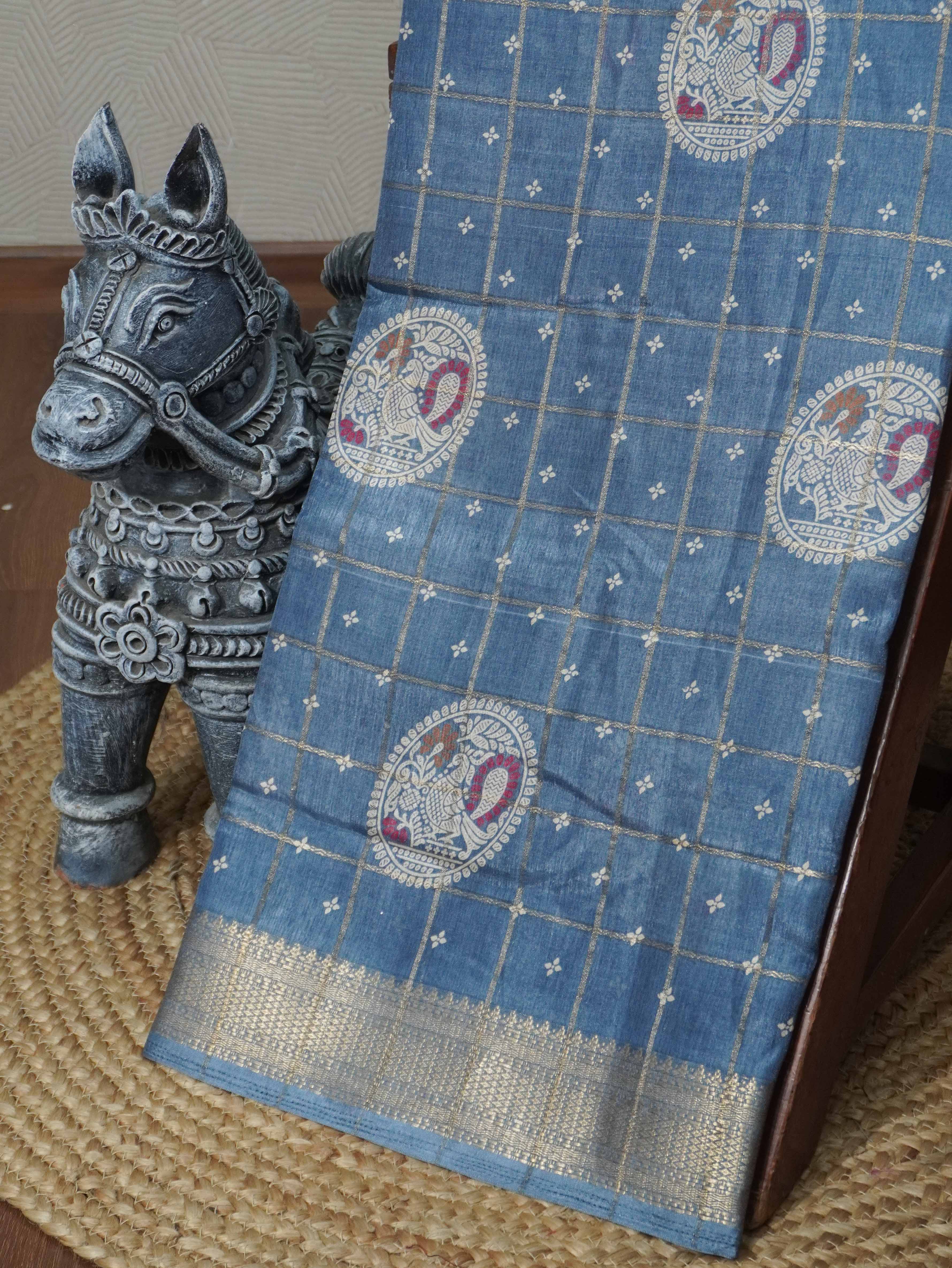 Printed Dola Saree | TTDS3301