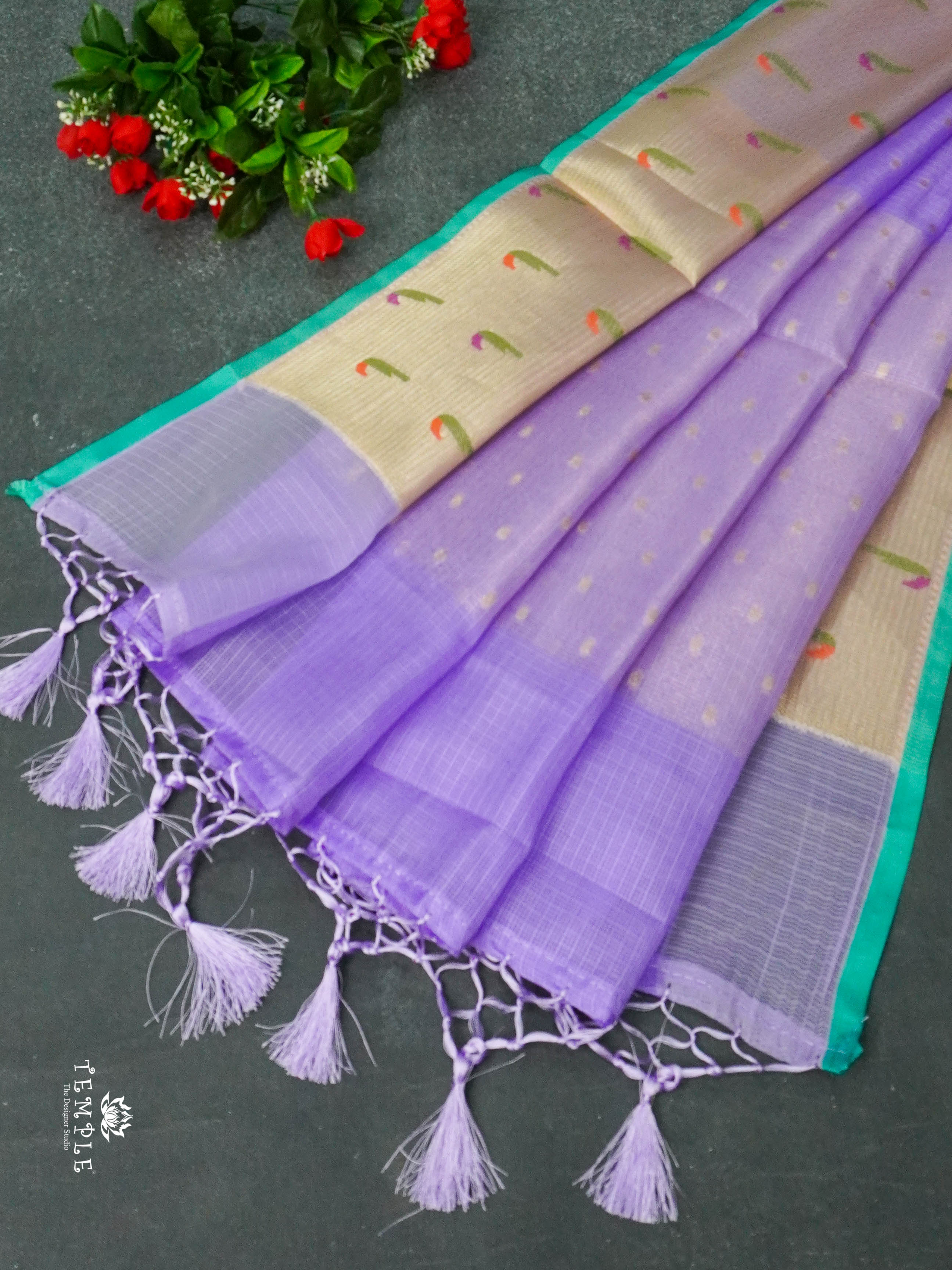 Zari Kota Saree With Paithani Border | TTDS1381