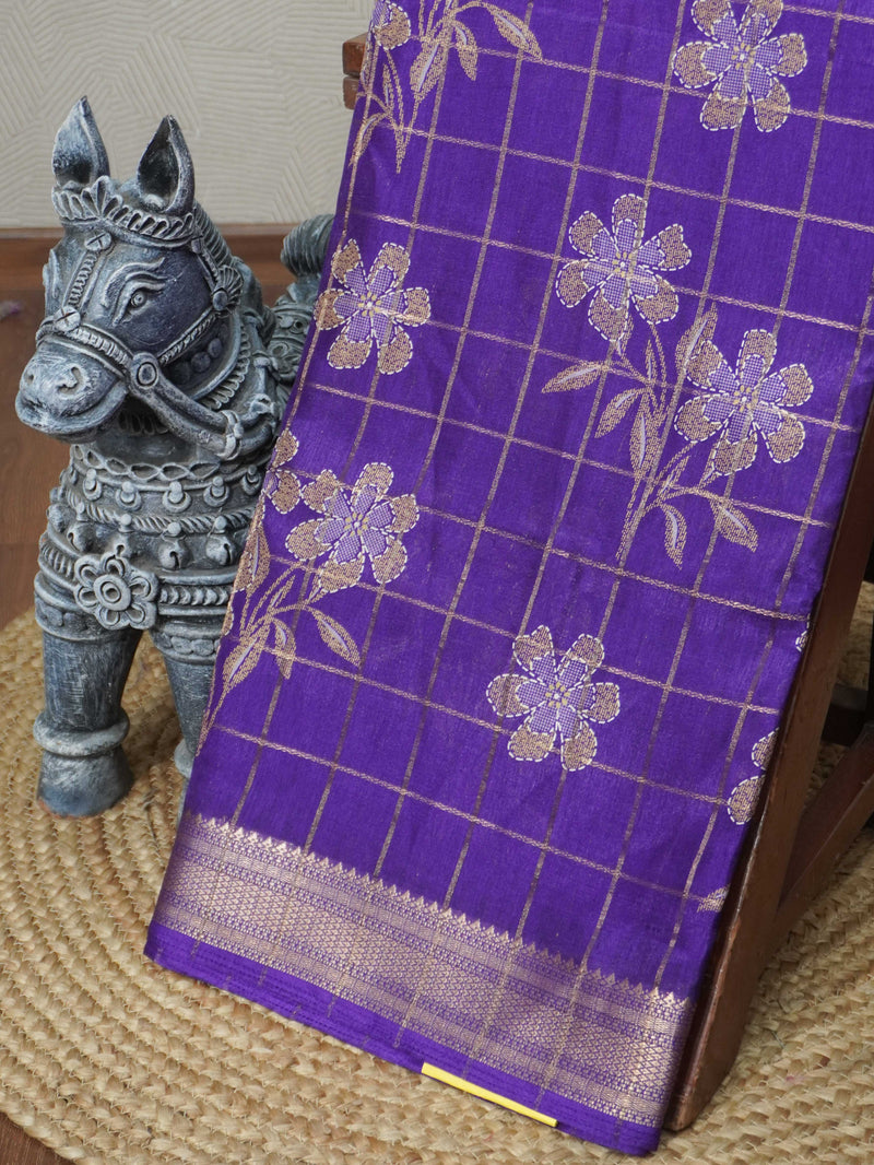 Linen Cotton Saree | TTDS3308