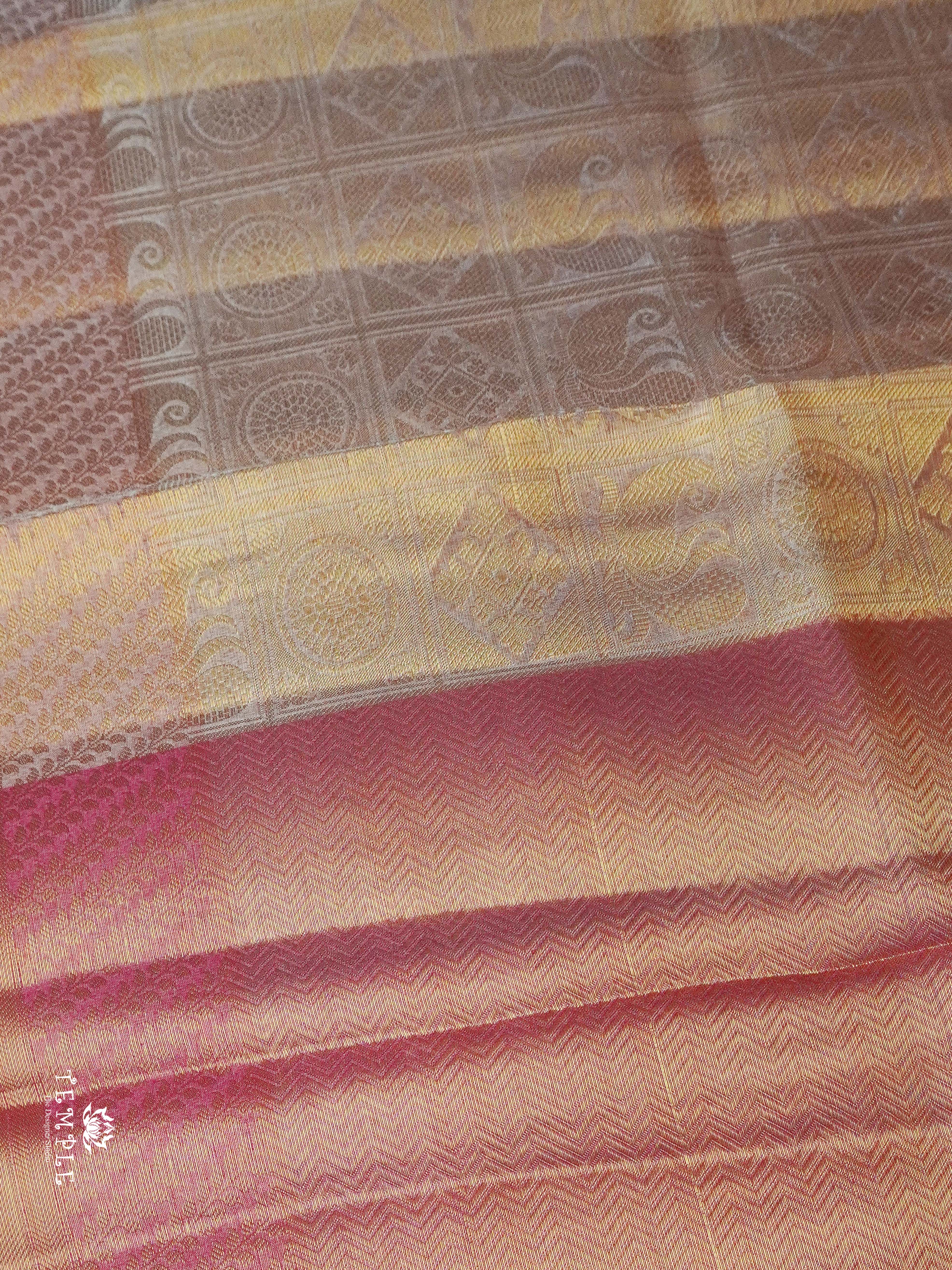 Kora Brocade Tissue Saree | TTDS1874 | PRE BOOKING