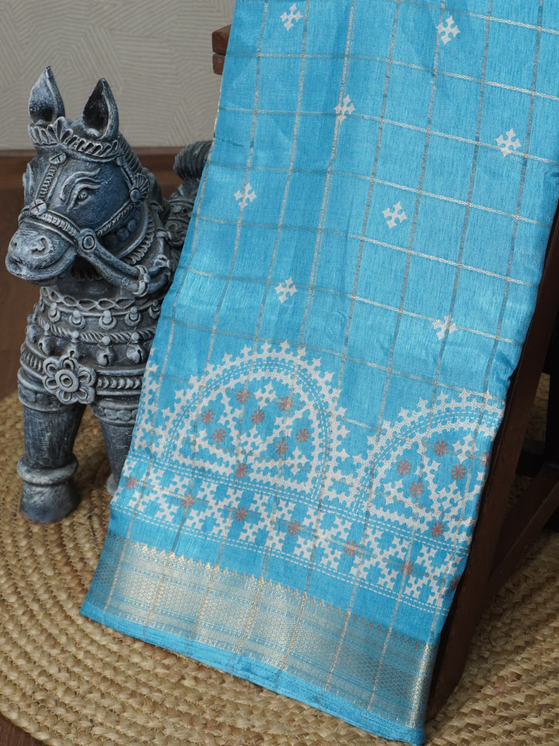 Printed Dola Saree | TTDS3262