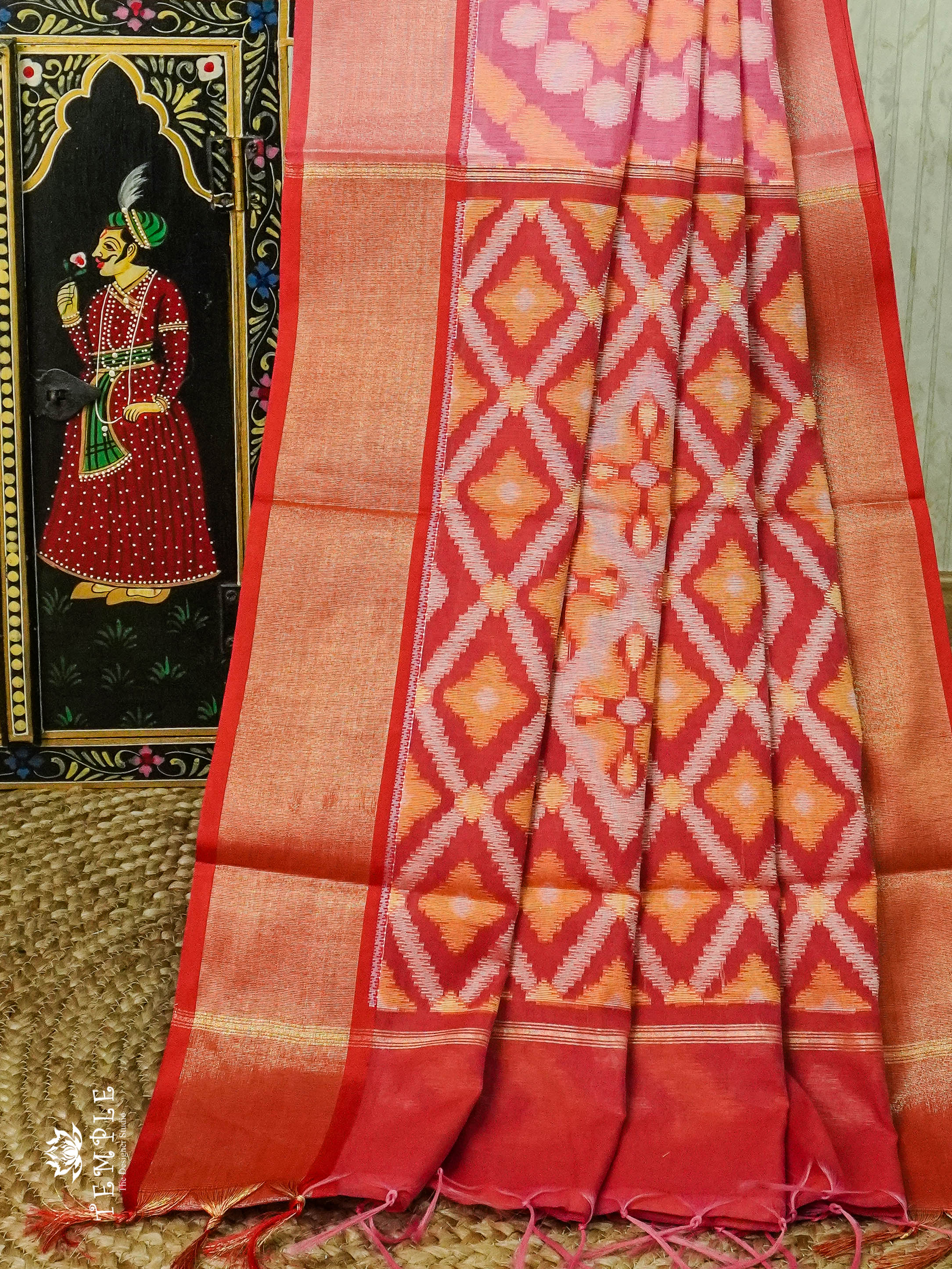 Pochampally Chanderi Cotton  Saree | TTDS1103 | Sparkling Deals