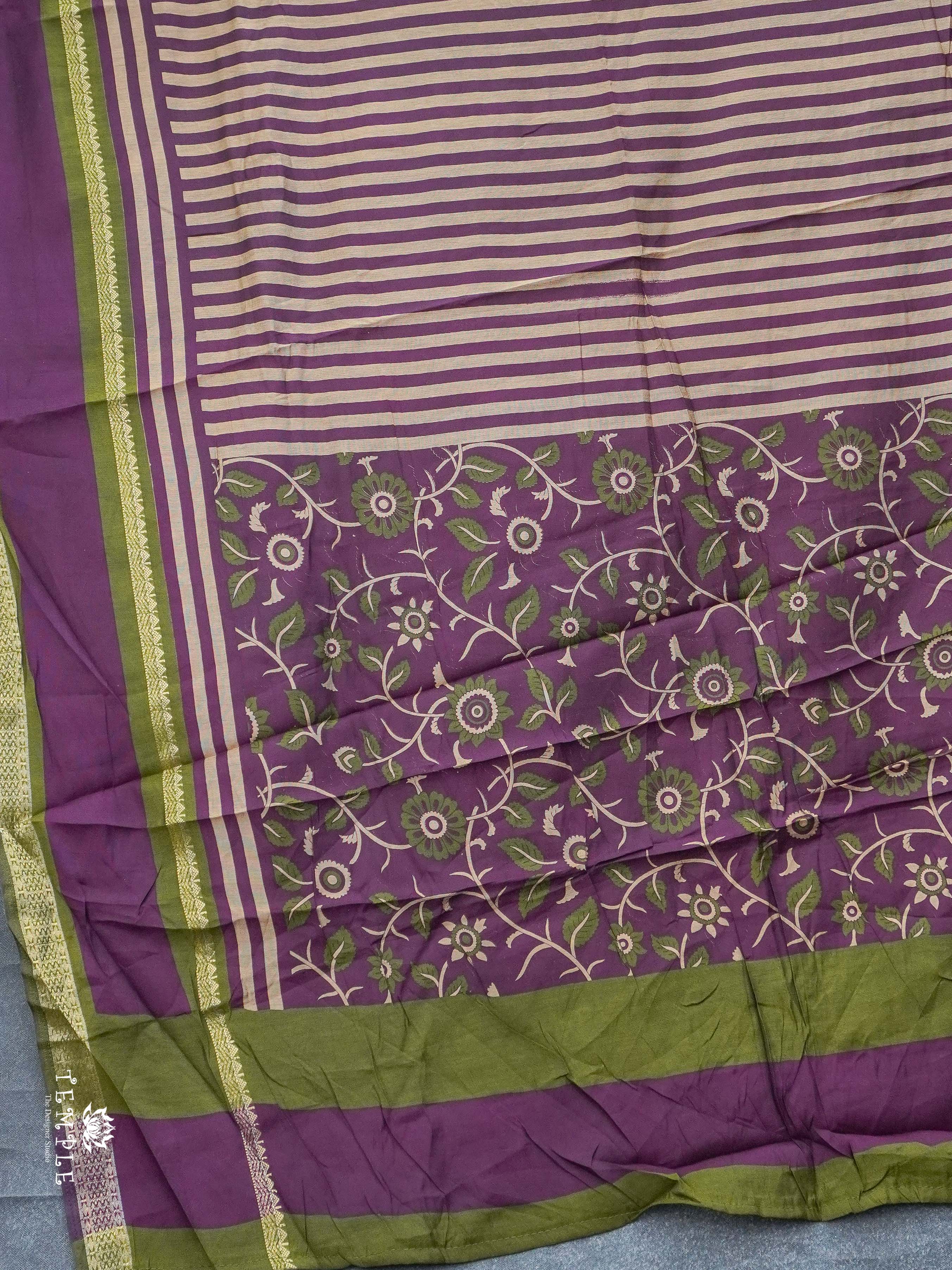 Chanderi Cotton Saree | TTDS2353