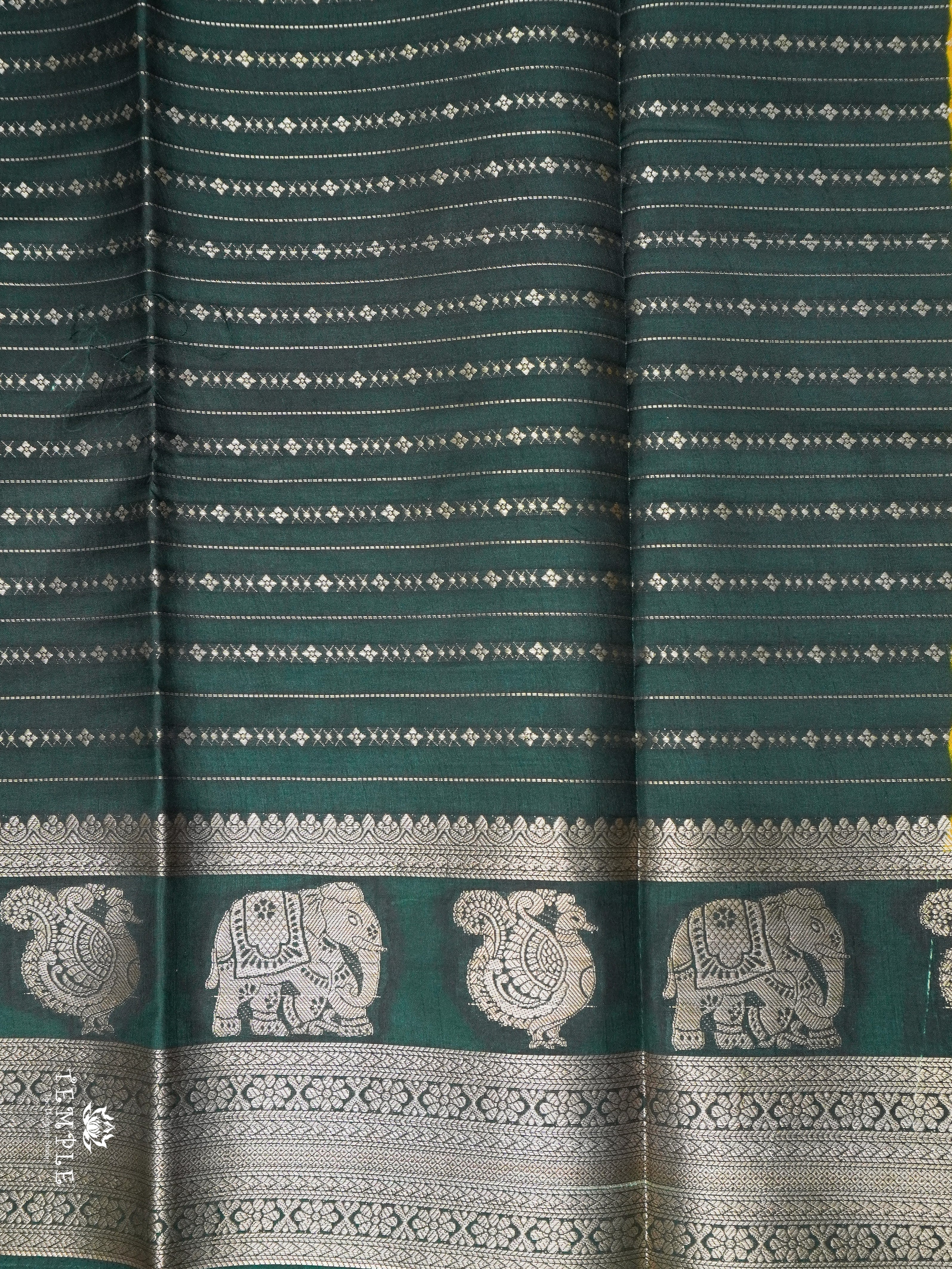 Semi Tussar Silk Saree With Contrast Border | TTDS1852 | PRE BOOKING