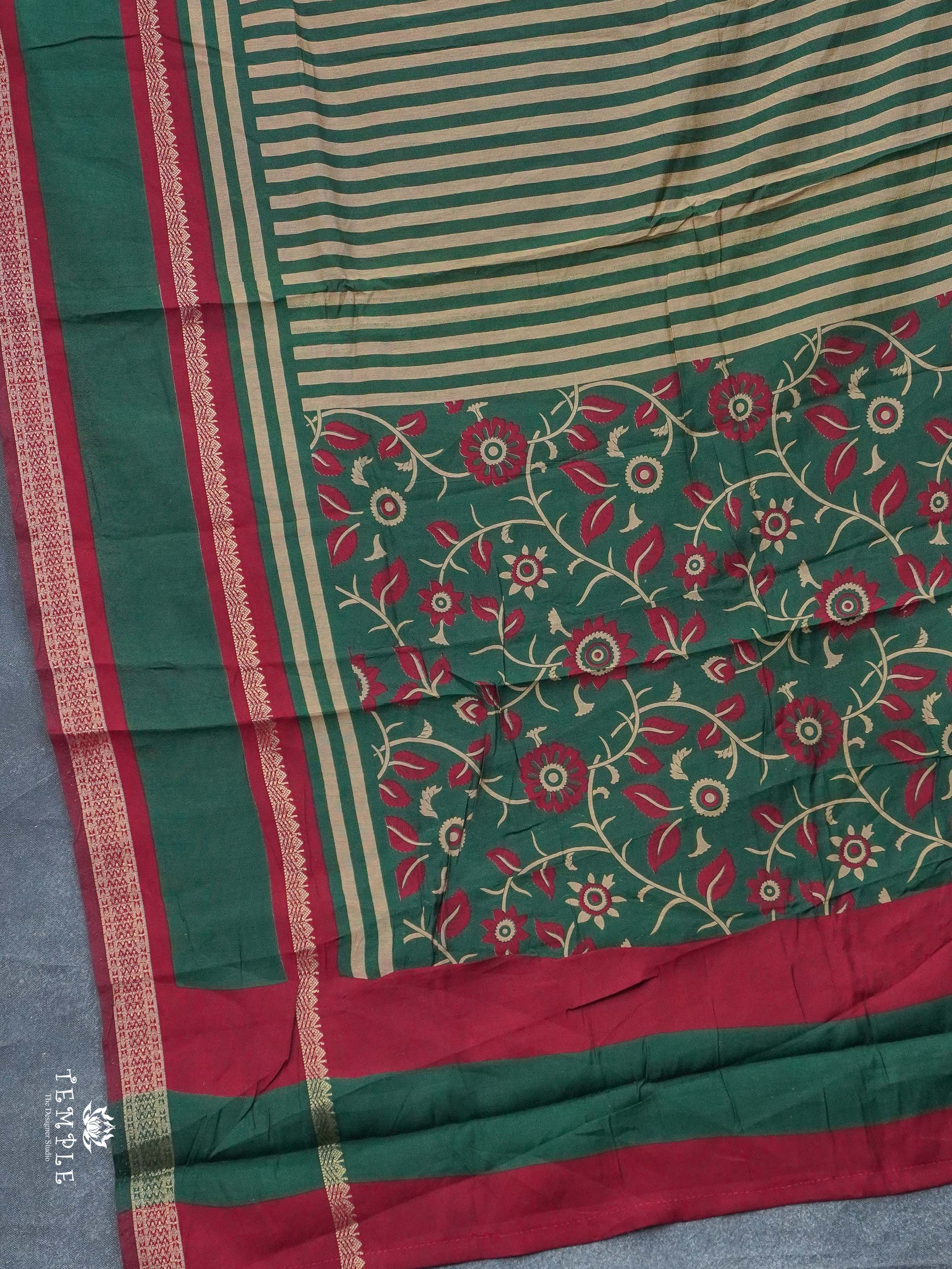 Chanderi Cotton Saree | TTDS2353
