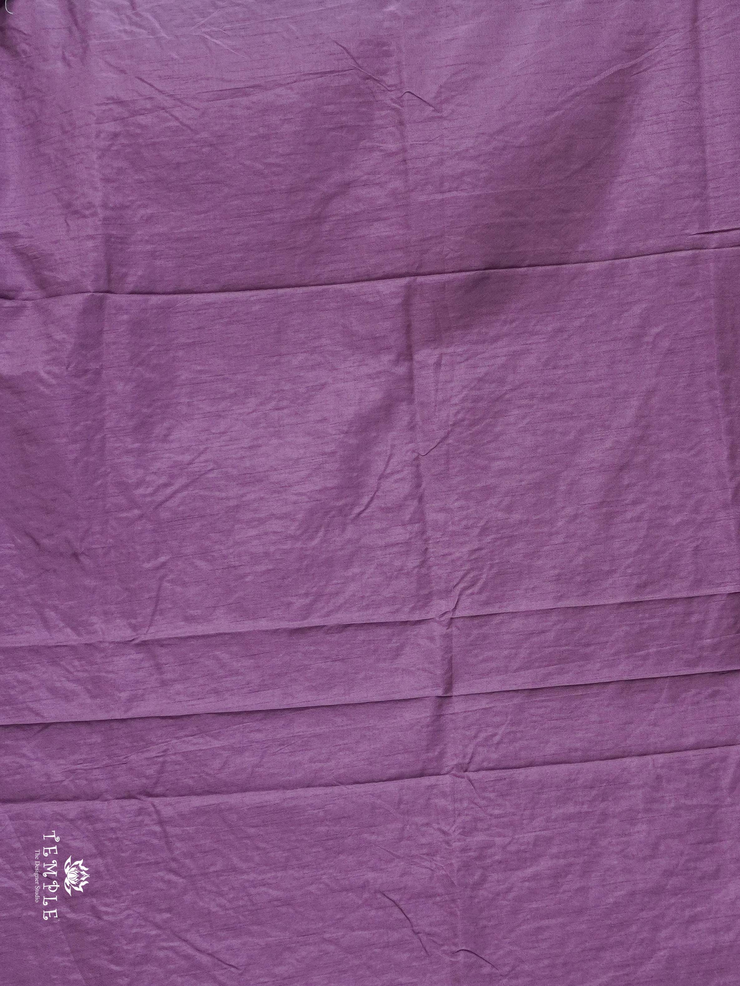 Raw Silk Saree With Zari Work | TTDS2358