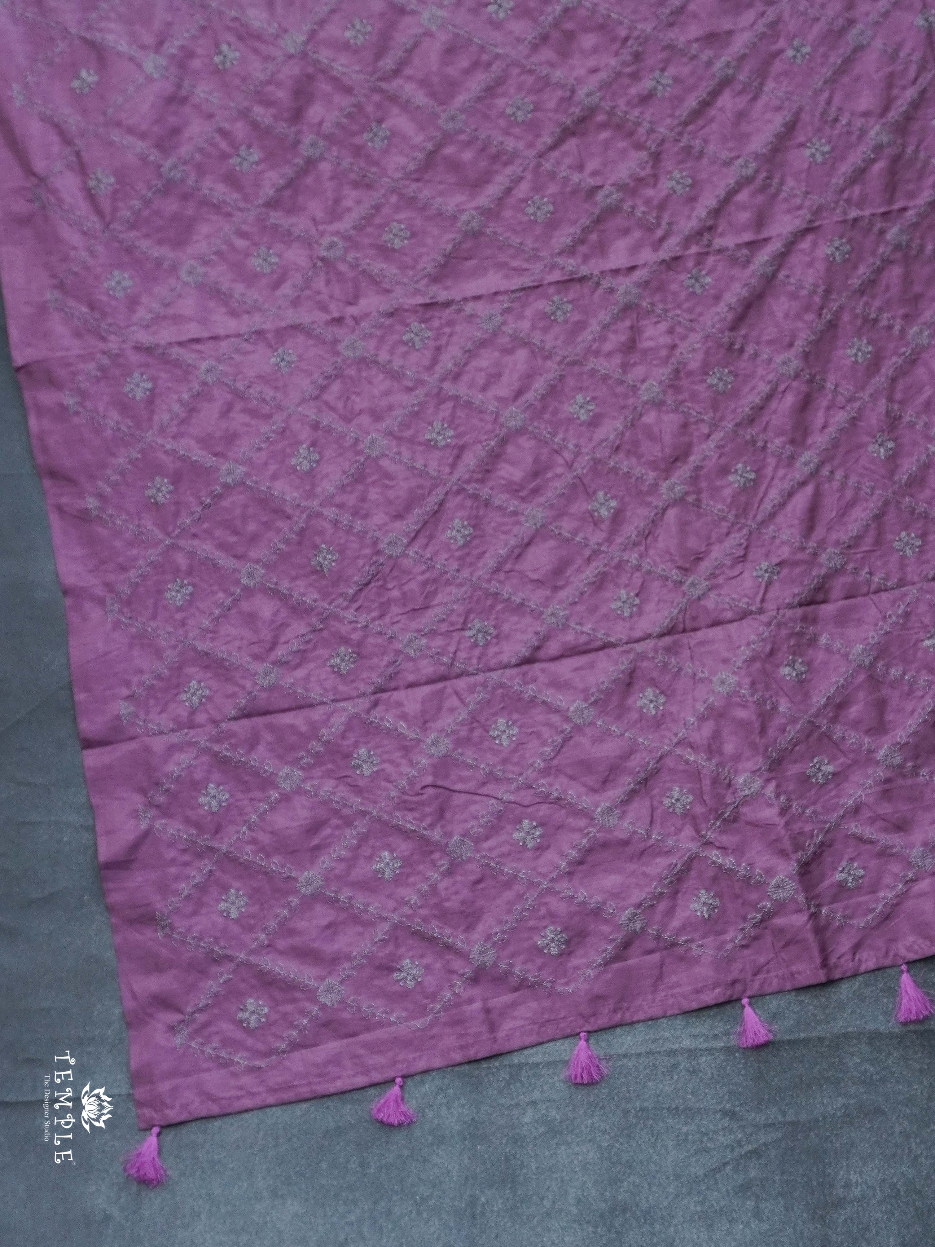Raw Silk Saree With Zari Work | TTDS2357