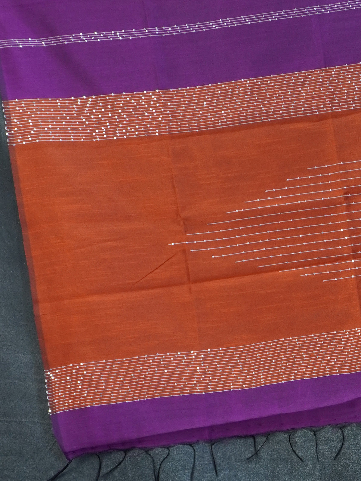 Raw Silk Saree with sequins Work | TTDS2100