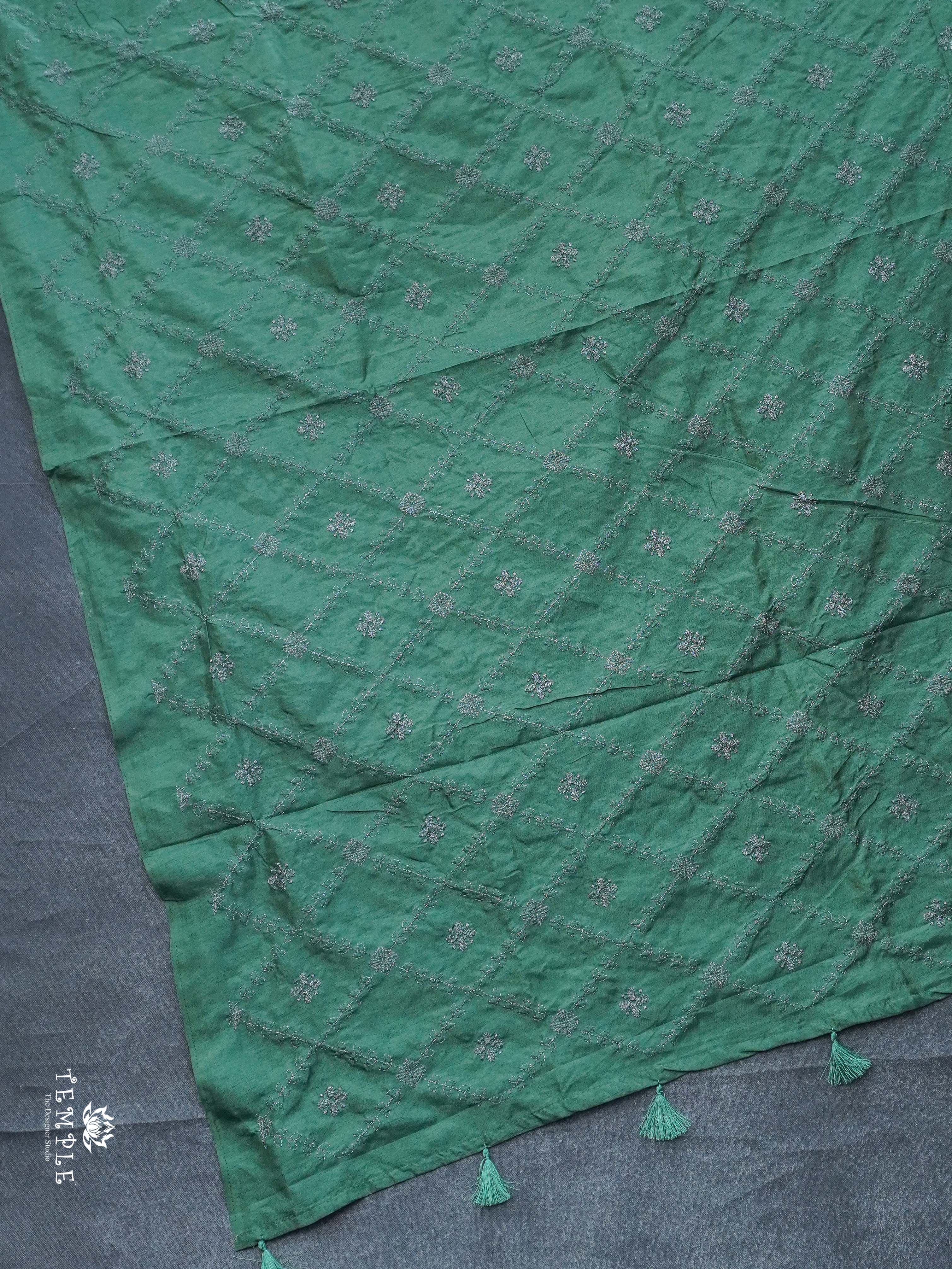 Raw Silk Saree With Zari Work | TTDS2357