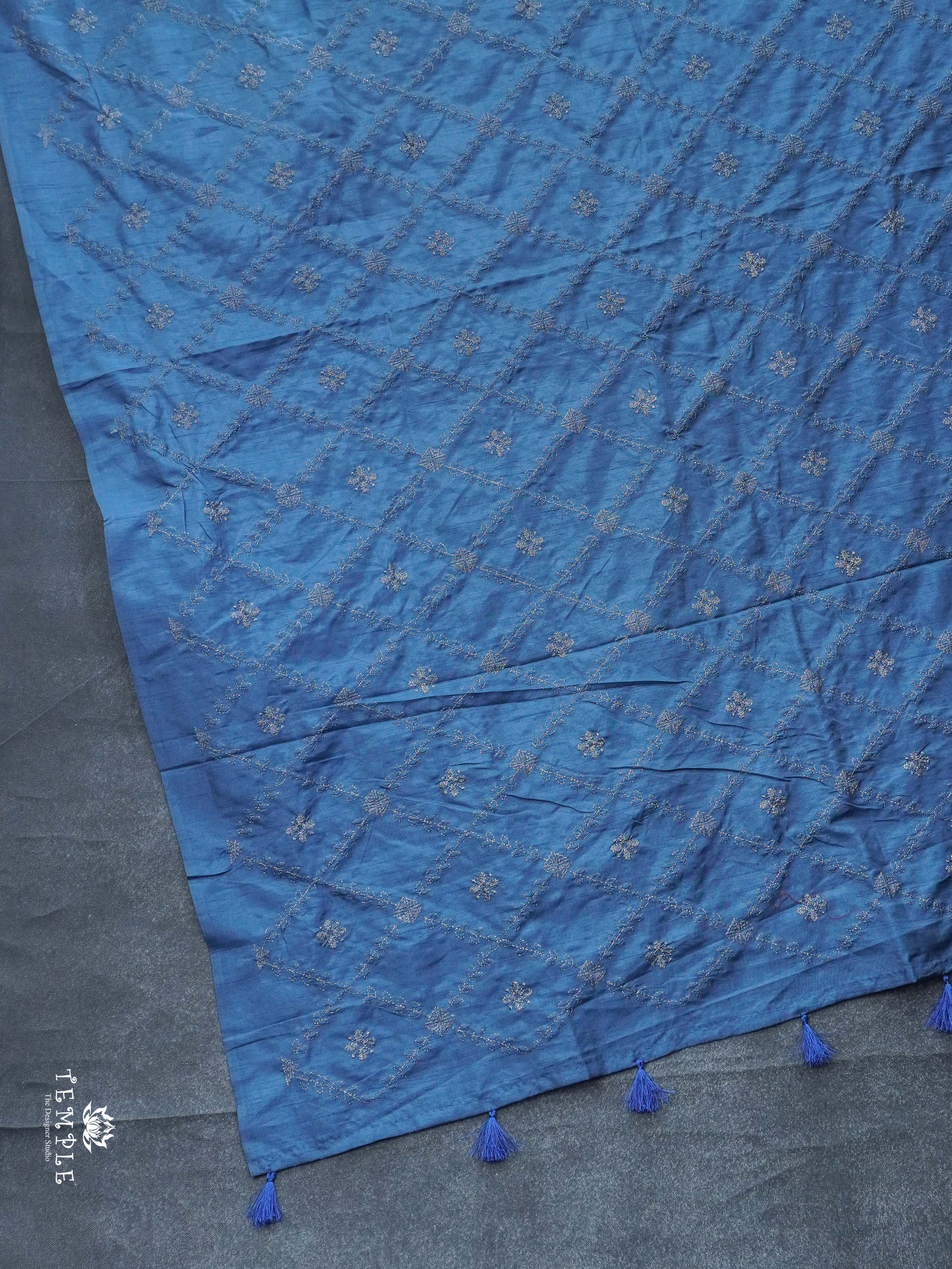 Raw Silk Saree With Zari Work | TTDS2357