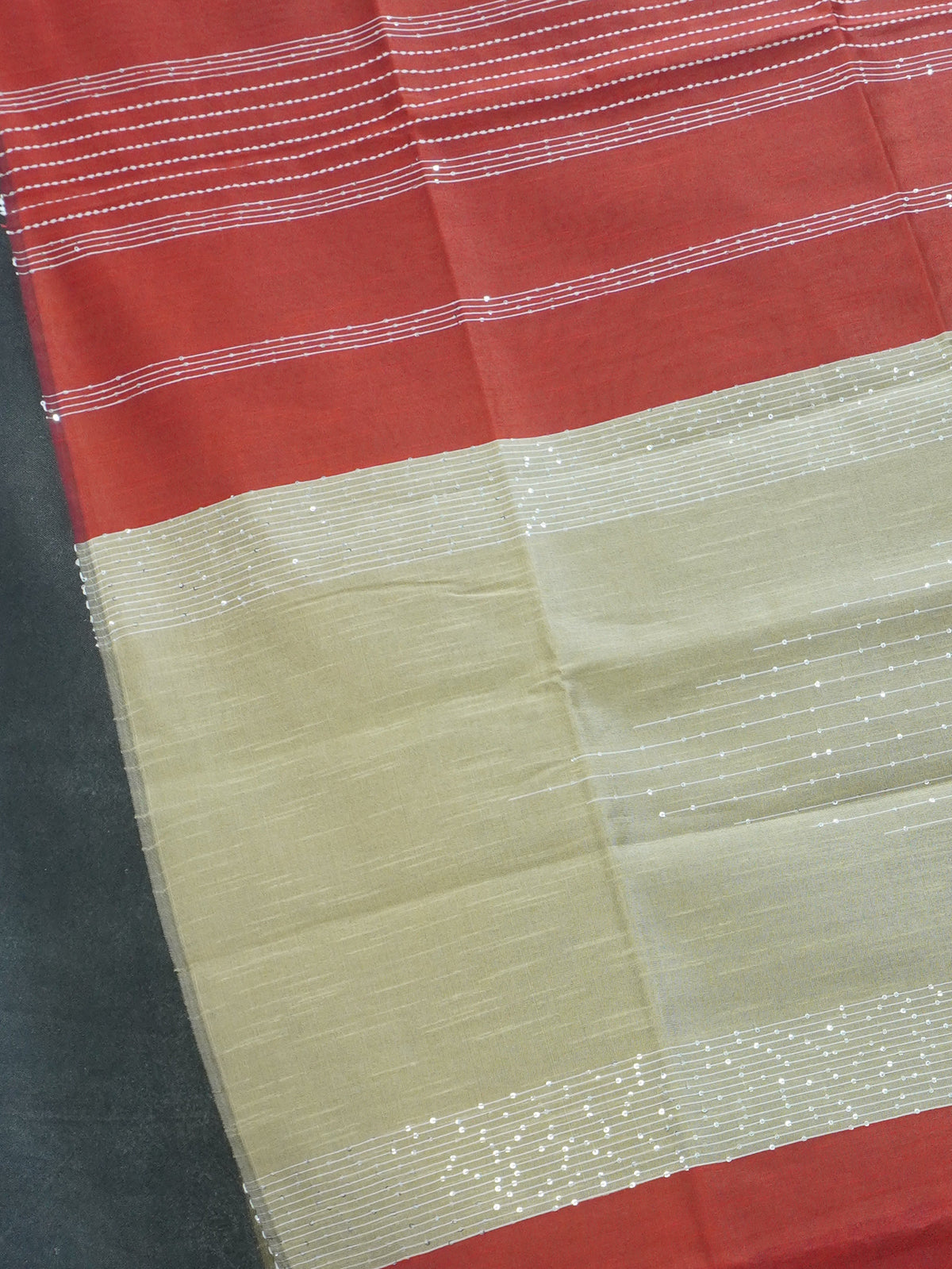 Raw Silk Saree with sequins Work | TTDS2100