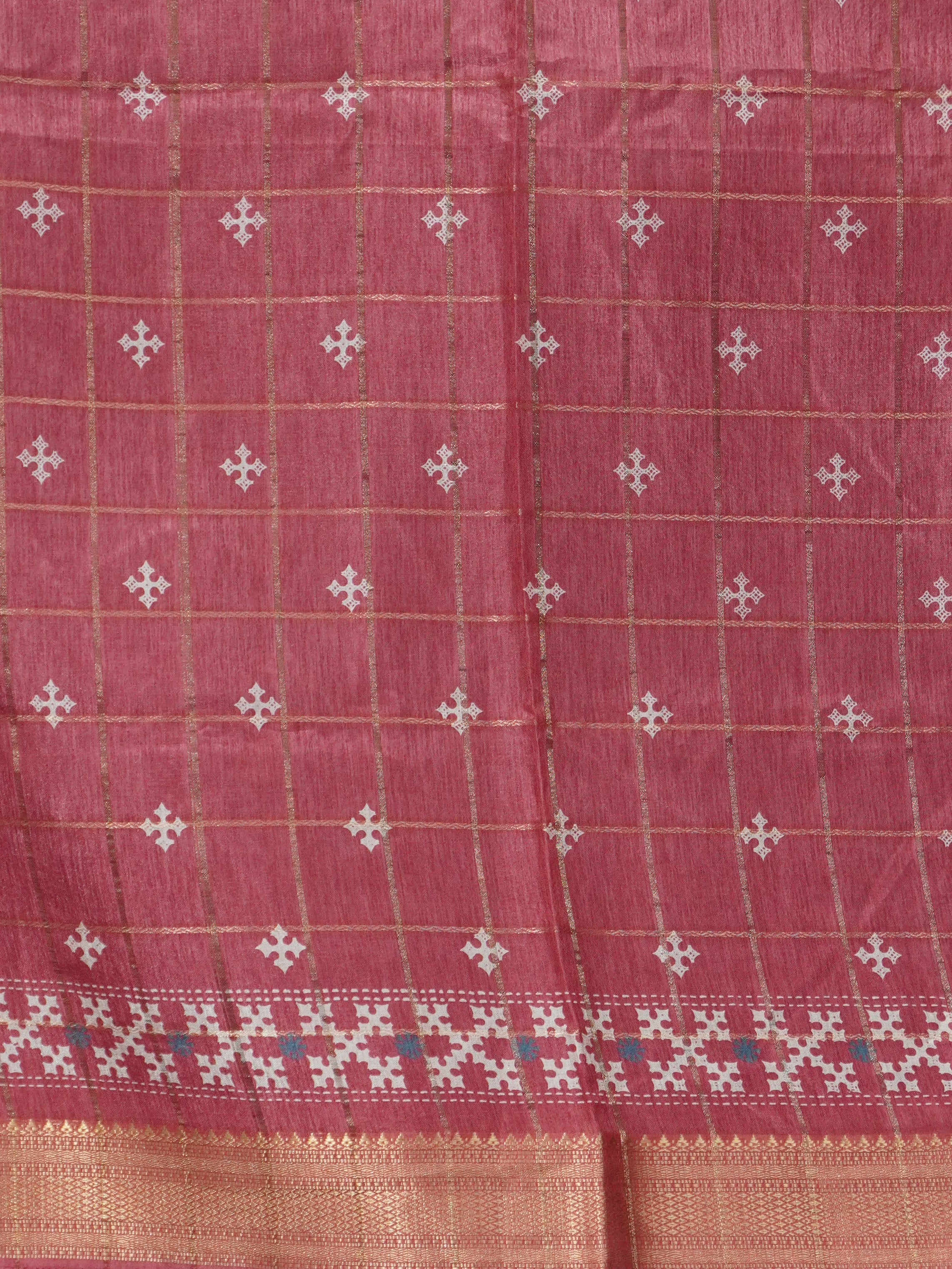 Printed Dola Saree | TTDS3262