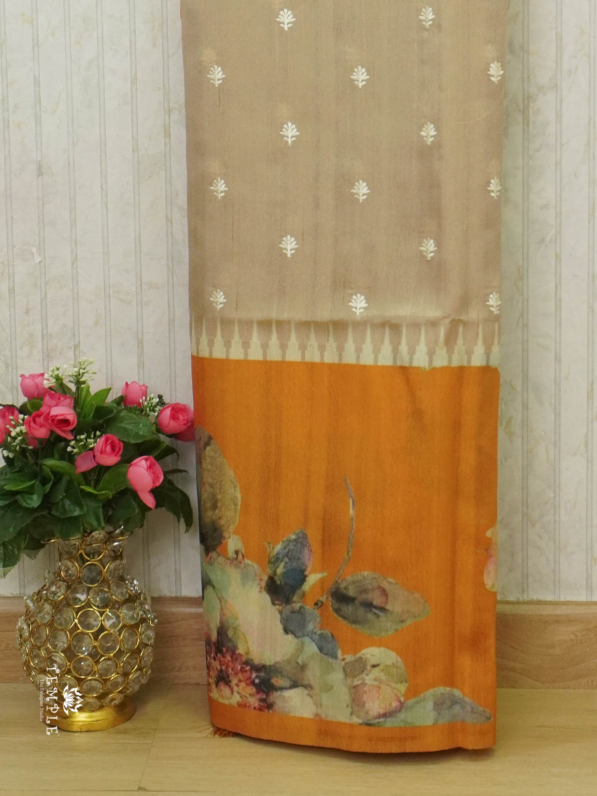 Premium Tussar Saree | Sparkling Deals | TTDS1407