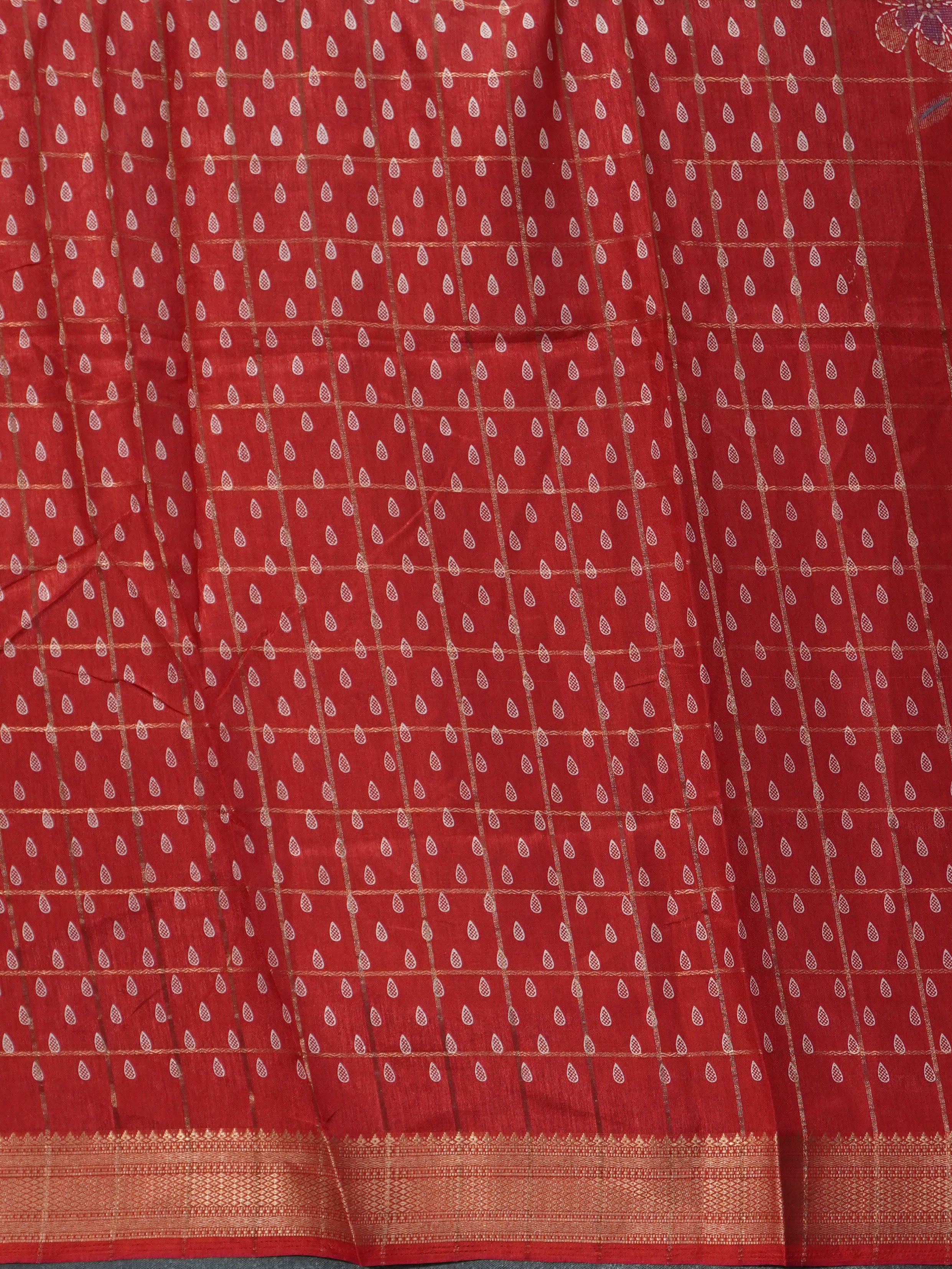 Linen Cotton Saree | TTDS3308