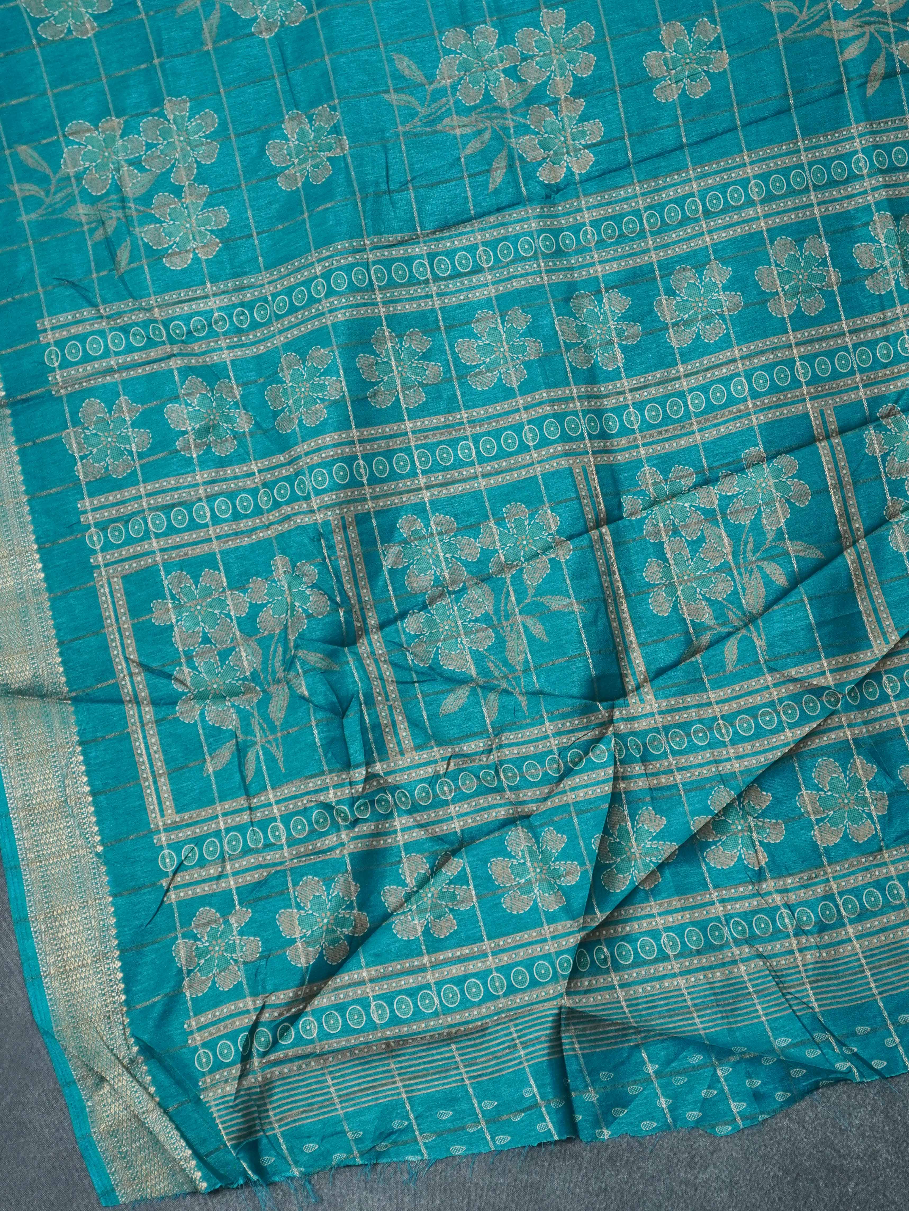 Linen Cotton Saree | TTDS3308